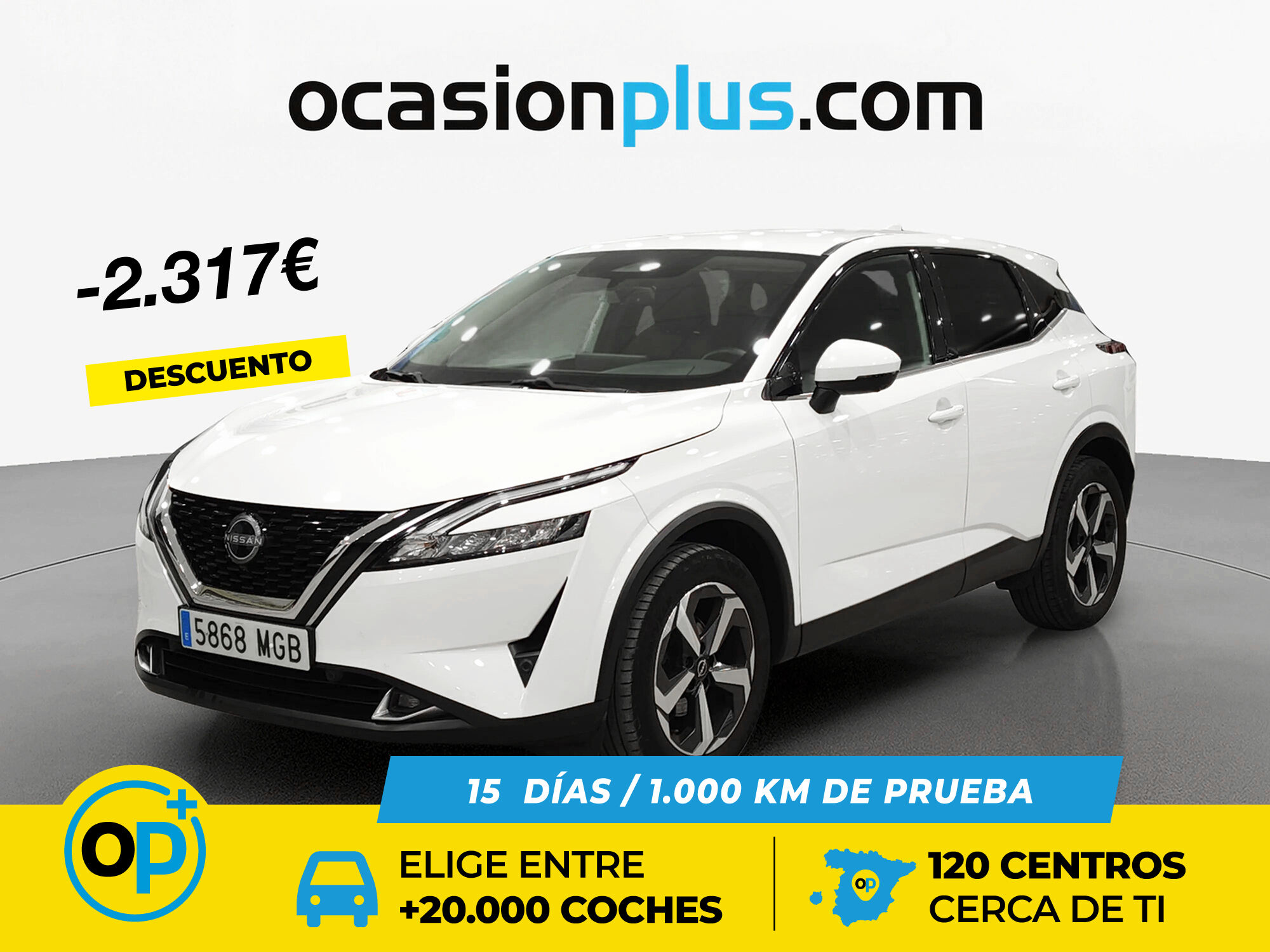 NISSAN Qashqai (DIG-T 160 mHEV N-Connecta Xtronic 116 kW (158 CV)) en Madri