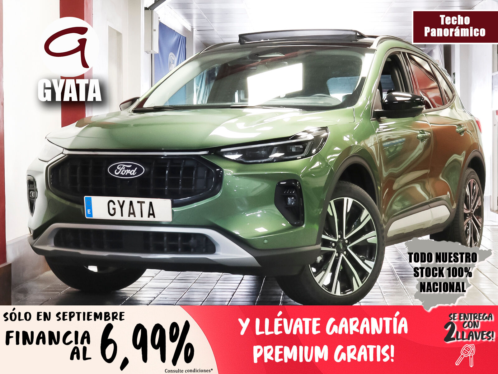 FORD Kuga (2.5 Duratec FHEV Active X Auto 132 kW (180 CV)) en Madrid