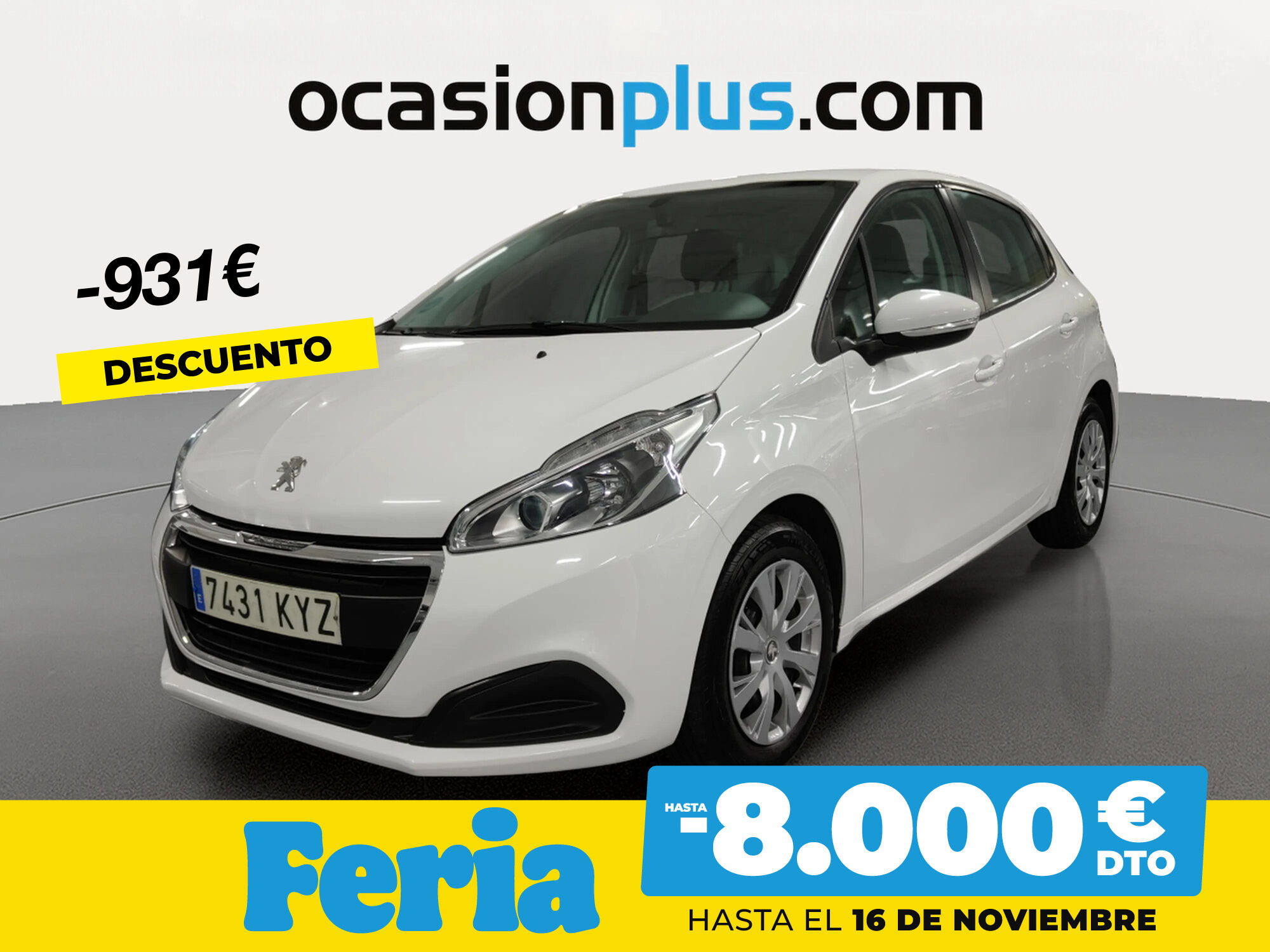 PEUGEOT 208 (BlueHDi 100 Active 75 kW (100 CV)) en Madrid