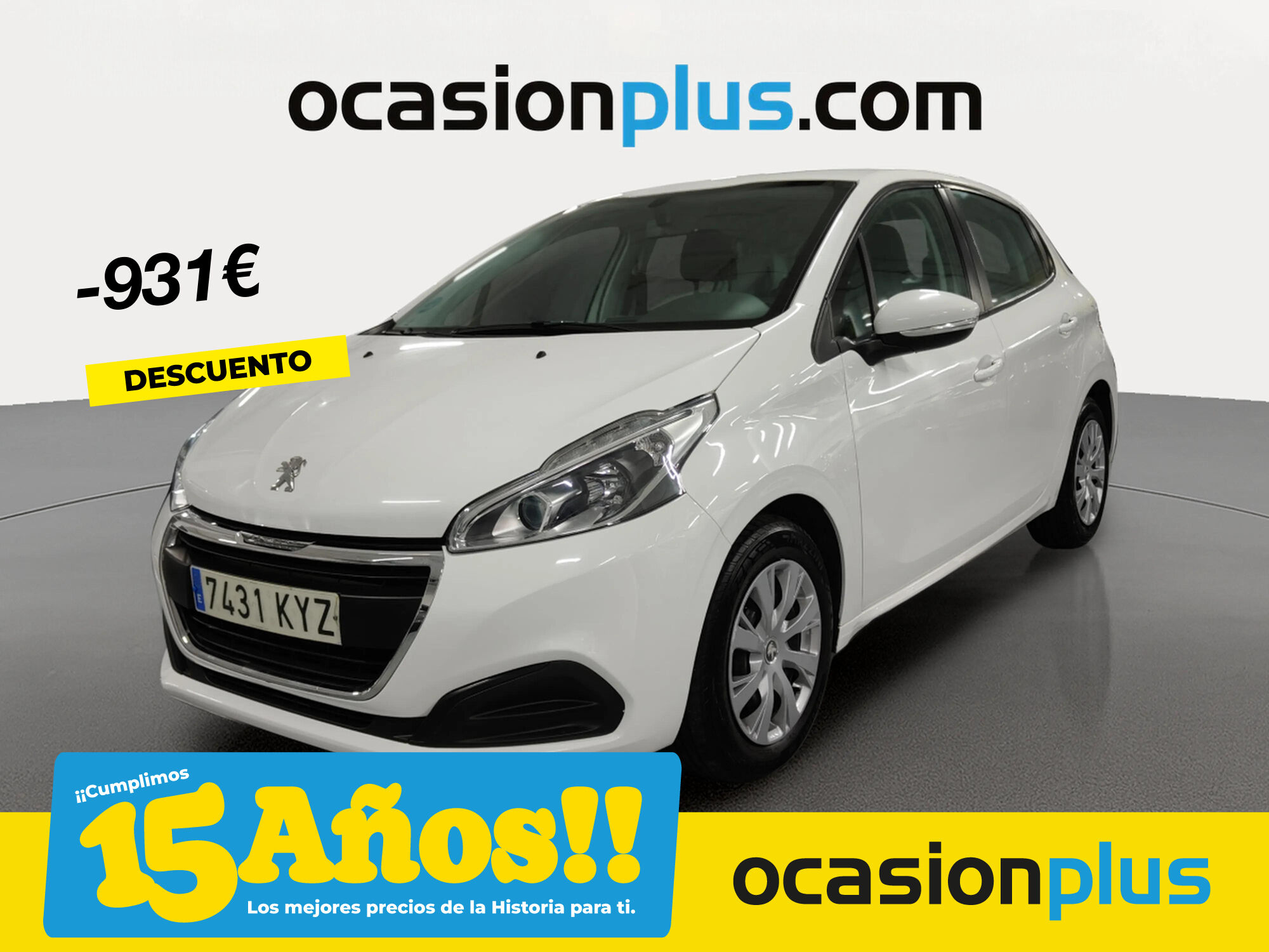 PEUGEOT 208 (BlueHDi 100 Active 75 kW (100 CV)) en Madrid