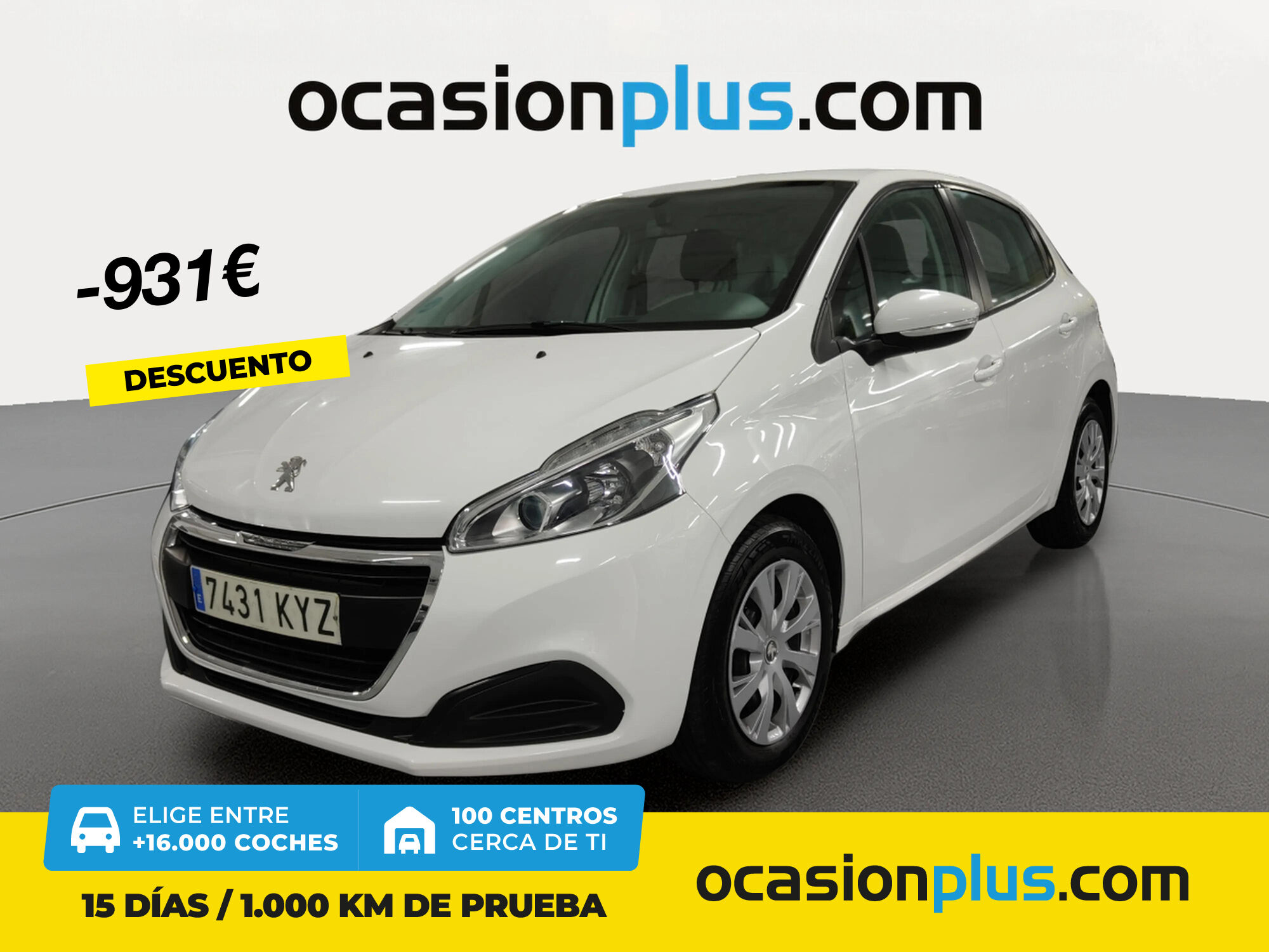 PEUGEOT 208 (BlueHDi 100 Active 75 kW (100 CV)) en Madrid