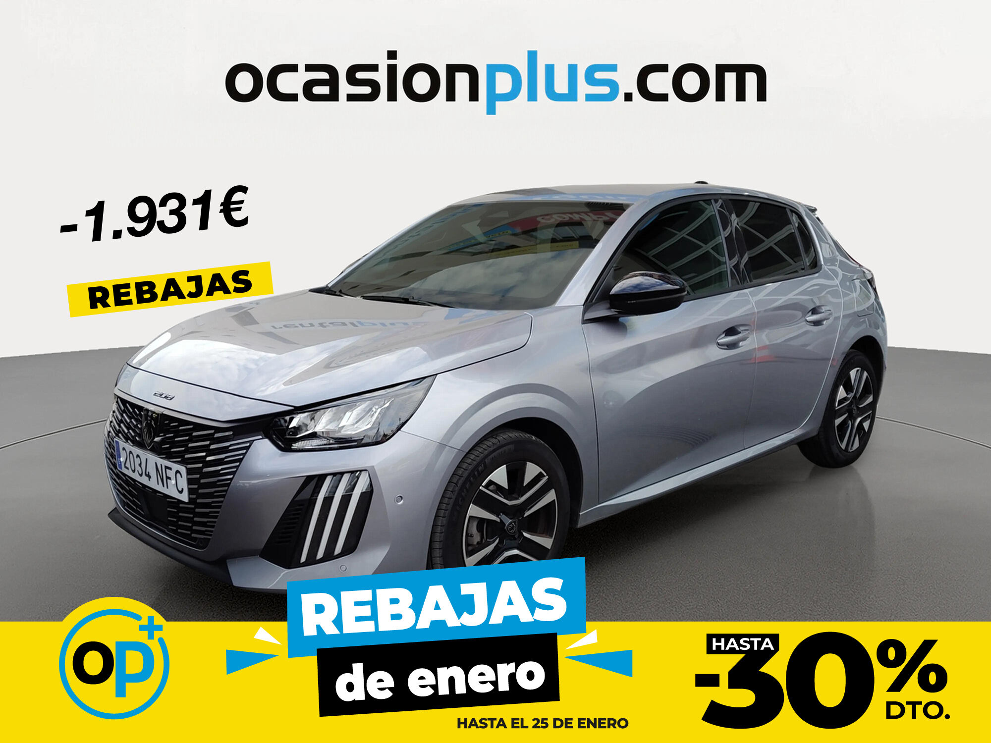 PEUGEOT 208 (Allure Hybrid eDCS6 81 kW (110 CV)) en Madrid
