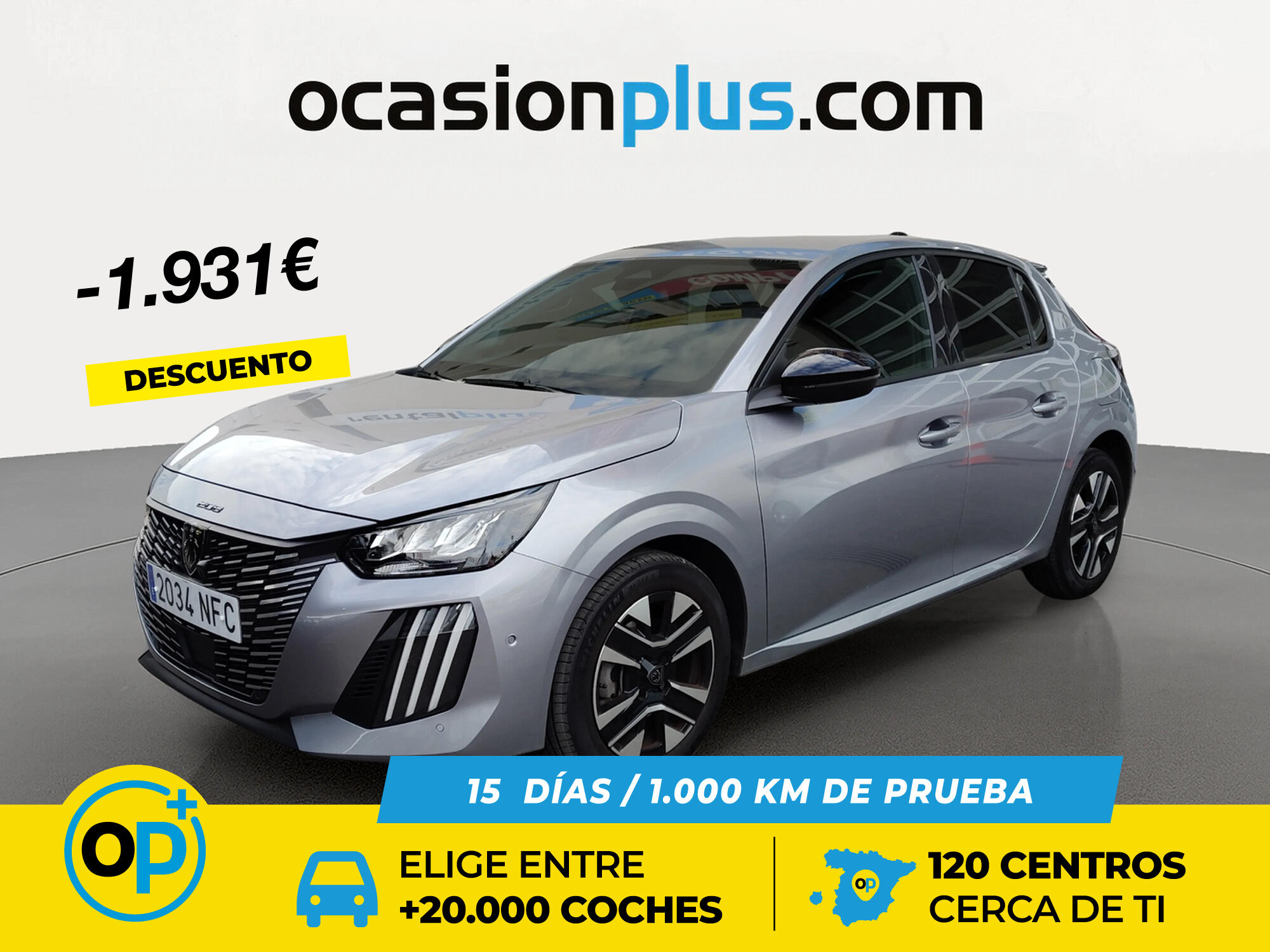 PEUGEOT 208 (Allure Hybrid eDCS6 81 kW (110 CV)) en Madrid