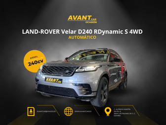 Imagen de LAND ROVER Range Rover Velar 2.0D R-Dynamic S 4WD Aut. 240