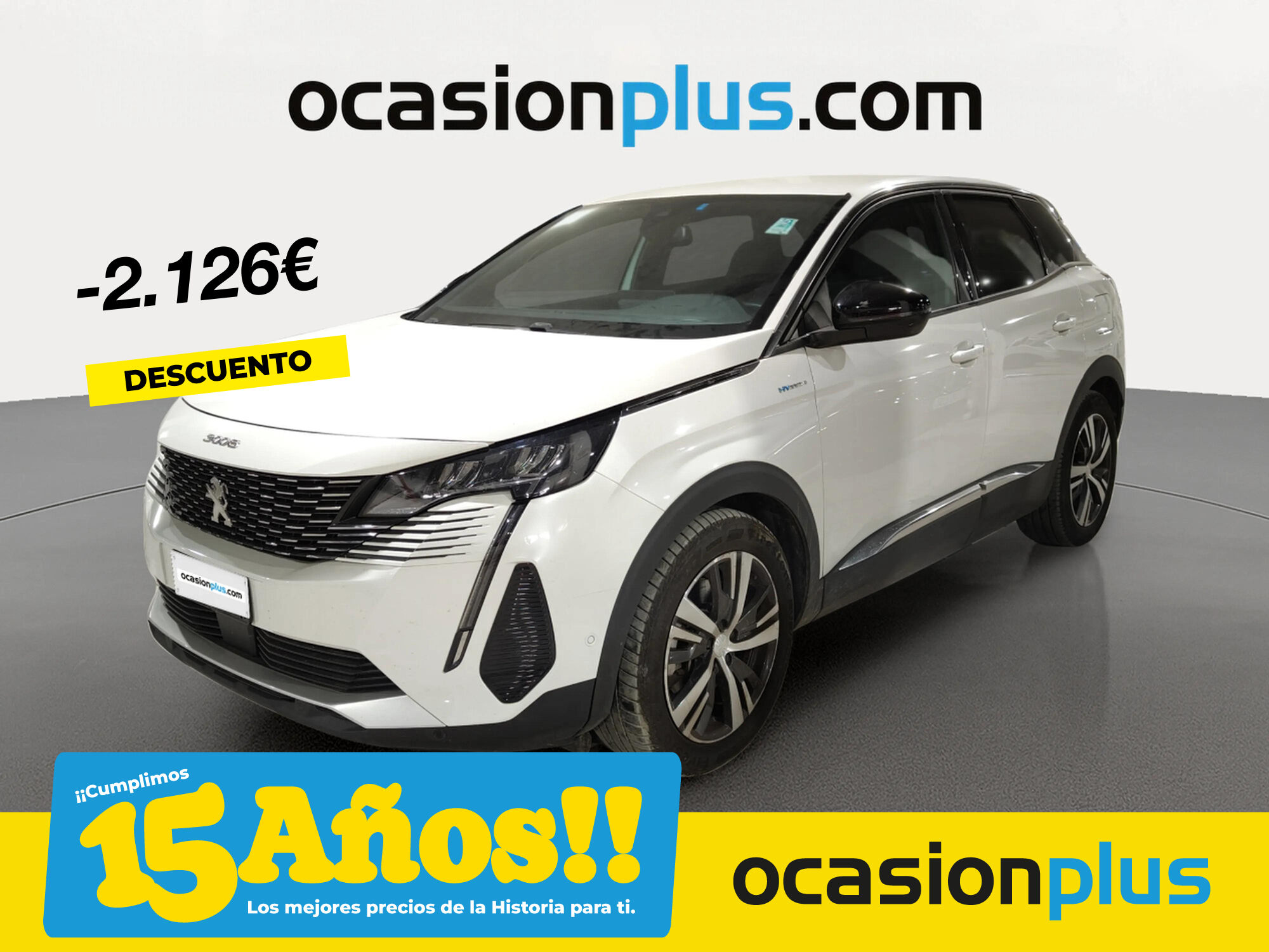 PEUGEOT 3008 (Hybrid 300 Allure Pack e-EAT8 221 kW (300 CV)) en Madrid