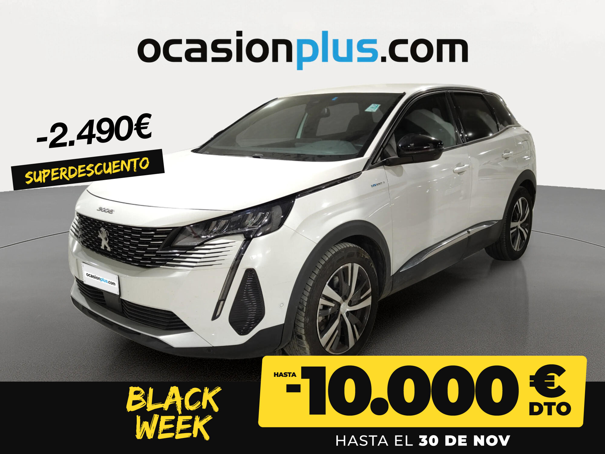 PEUGEOT 3008 (Hybrid 300 Allure Pack e-EAT8 221 kW (300 CV)) en Madrid