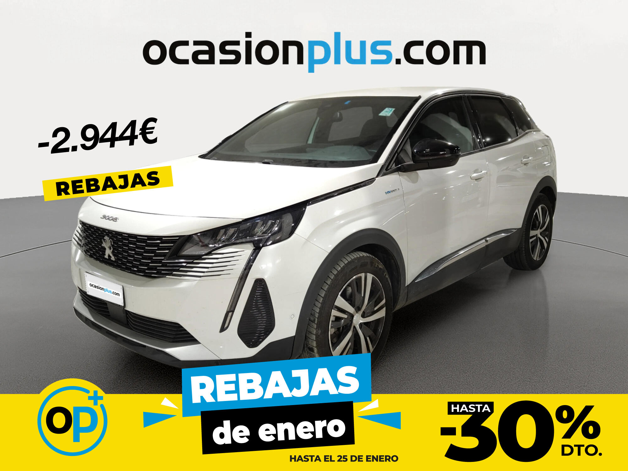 PEUGEOT 3008 (Hybrid 300 Allure Pack e-EAT8 221 kW (300 CV)) en Madrid