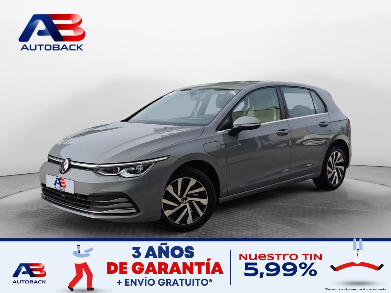 VOLKSWAGEN Golf (eHybrid 1.4 TSI 150kW (204CV) DSG) en Madrid