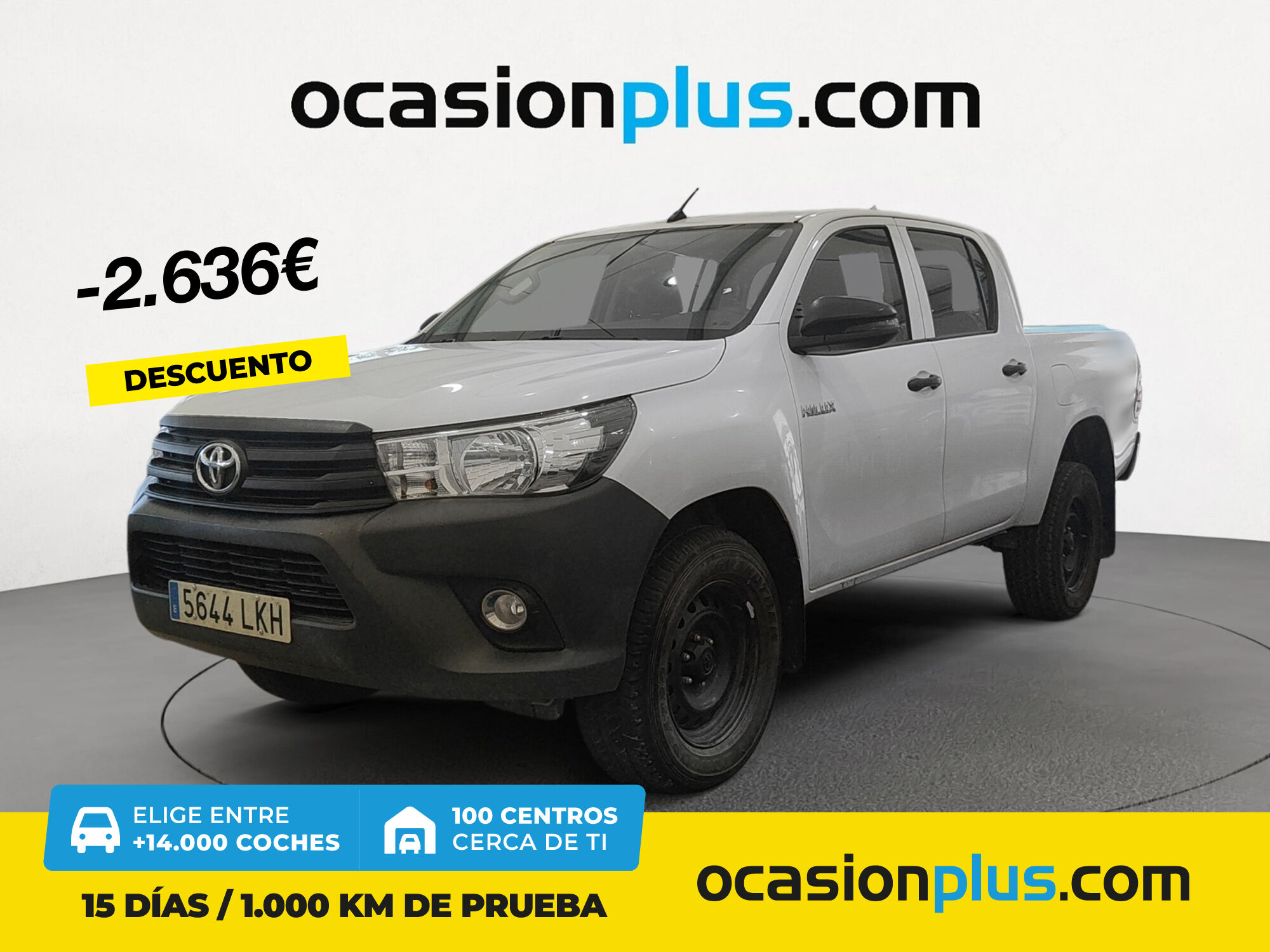 TOYOTA Hilux (2.4 D-4D Doble Cabina GX 110 kW (150 CV)) en Madrid