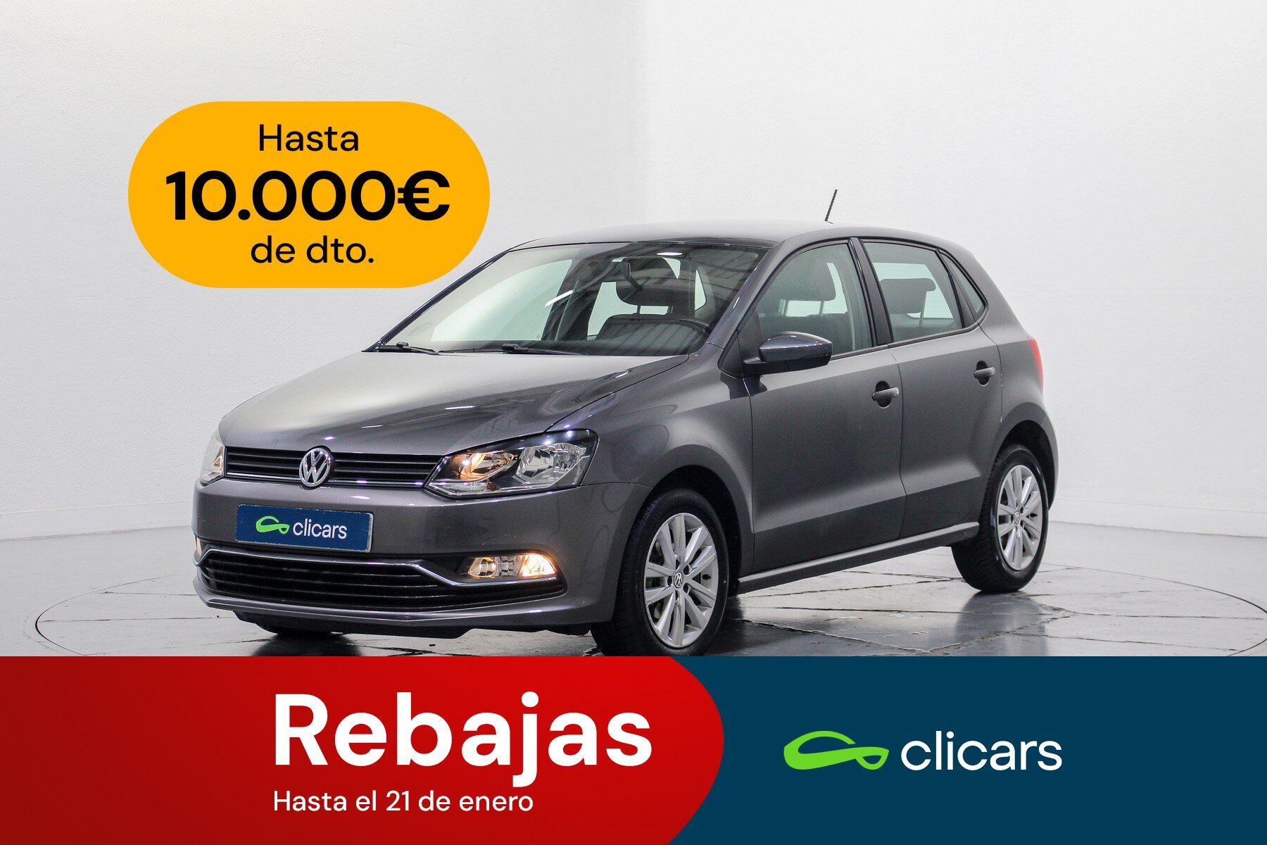 VOLKSWAGEN Polo (Polo 1.4 TDI BMT Advance 66kW) en Madrid