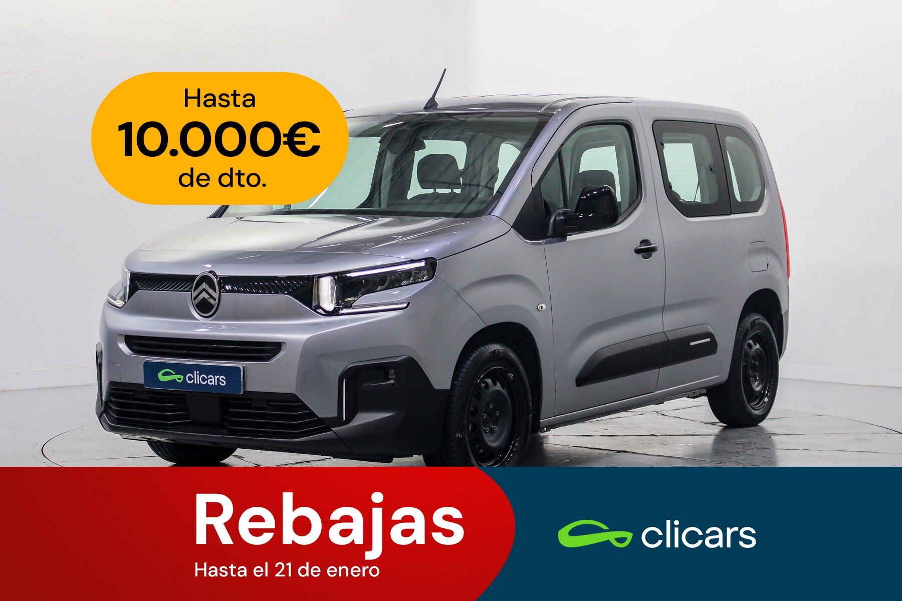 CITROEN Berlingo (Berlingo BlueHDi S&S Talla M Plus 100) en Madrid