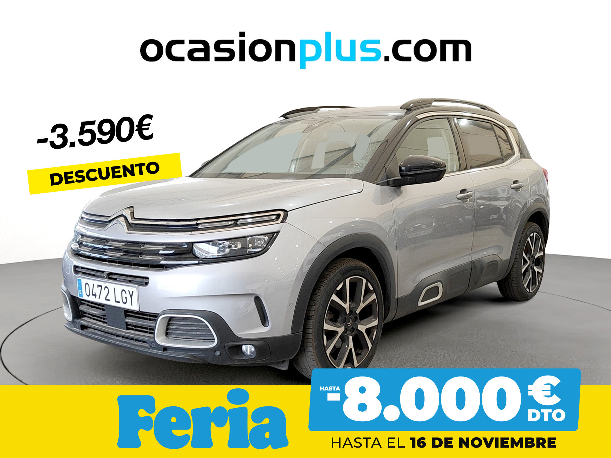 CITROEN C5 Aircross (BlueHdi 130 S&S Shine EAT8 96 kW (131 CV)) en Madrid