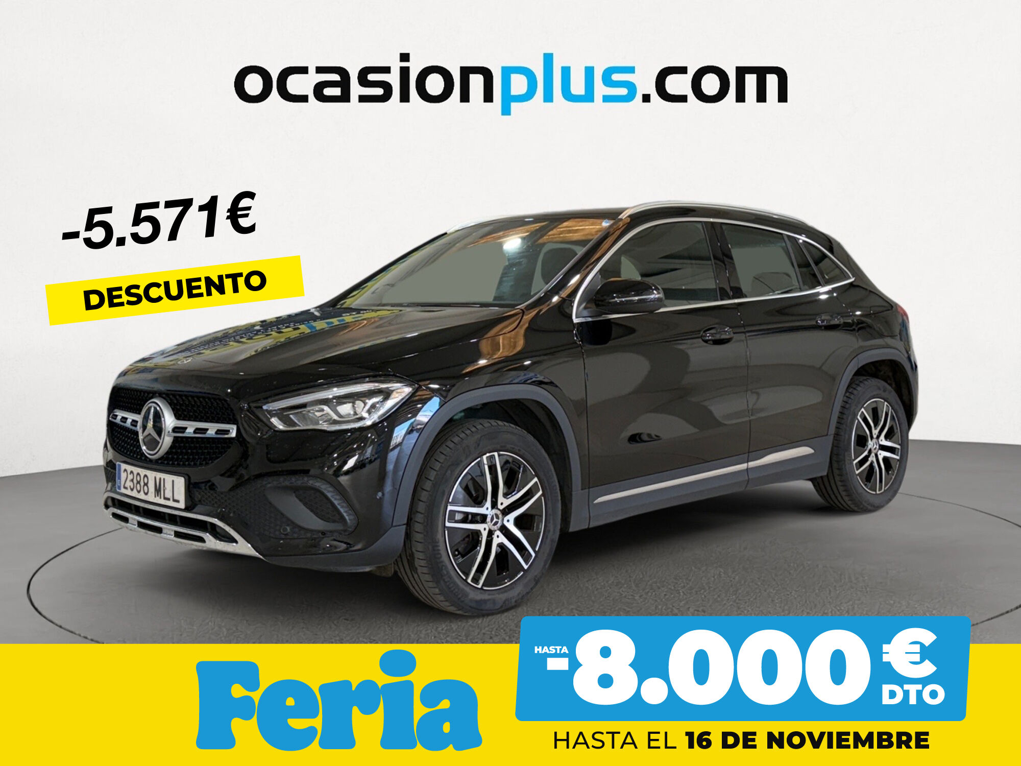 MERCEDES Clase GLA (200 D 110 kW (150 CV)) en Madrid