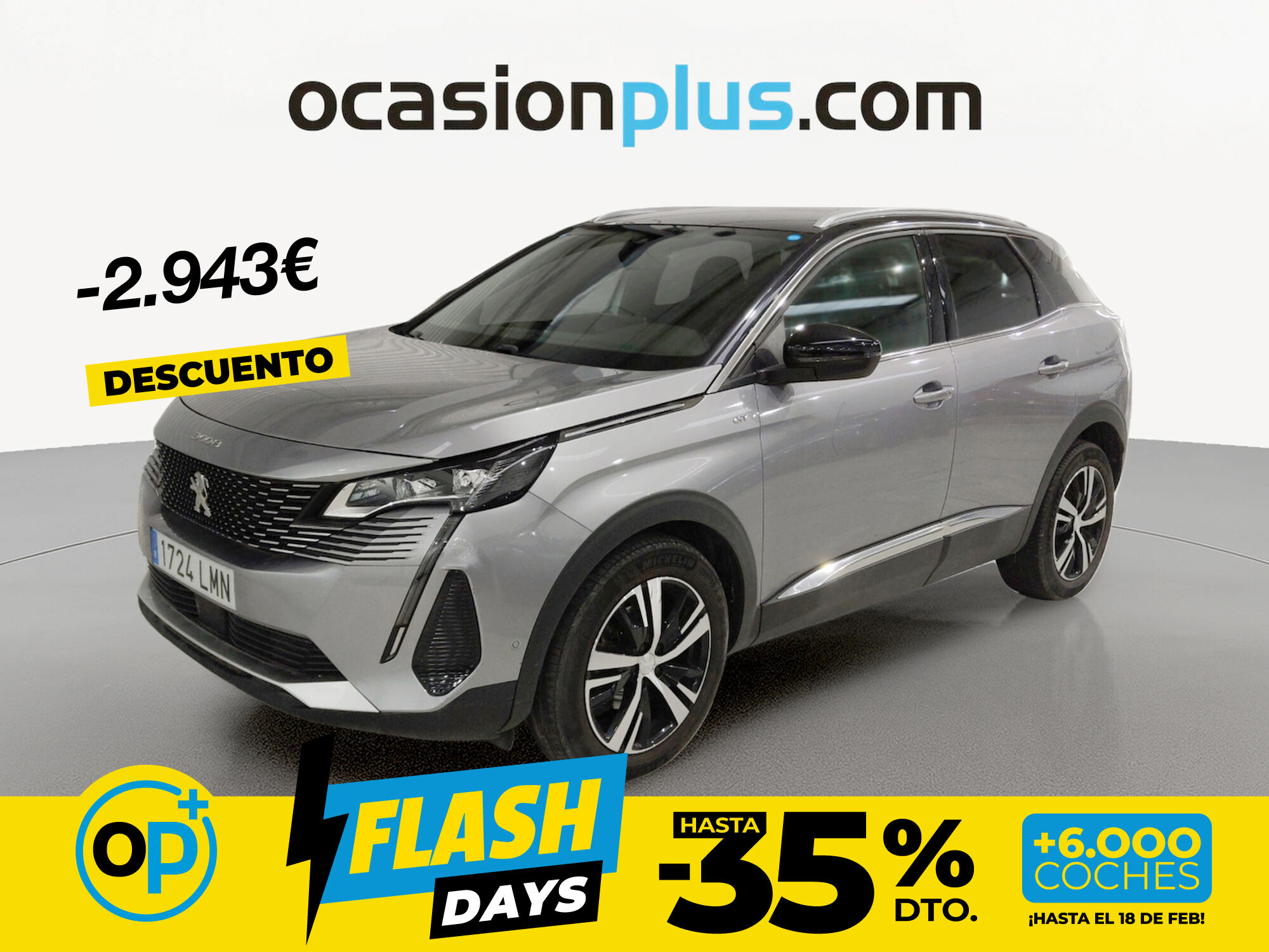 Foto del PEUGEOT 3008 1.5BlueHDi GT S&S EAT8 130