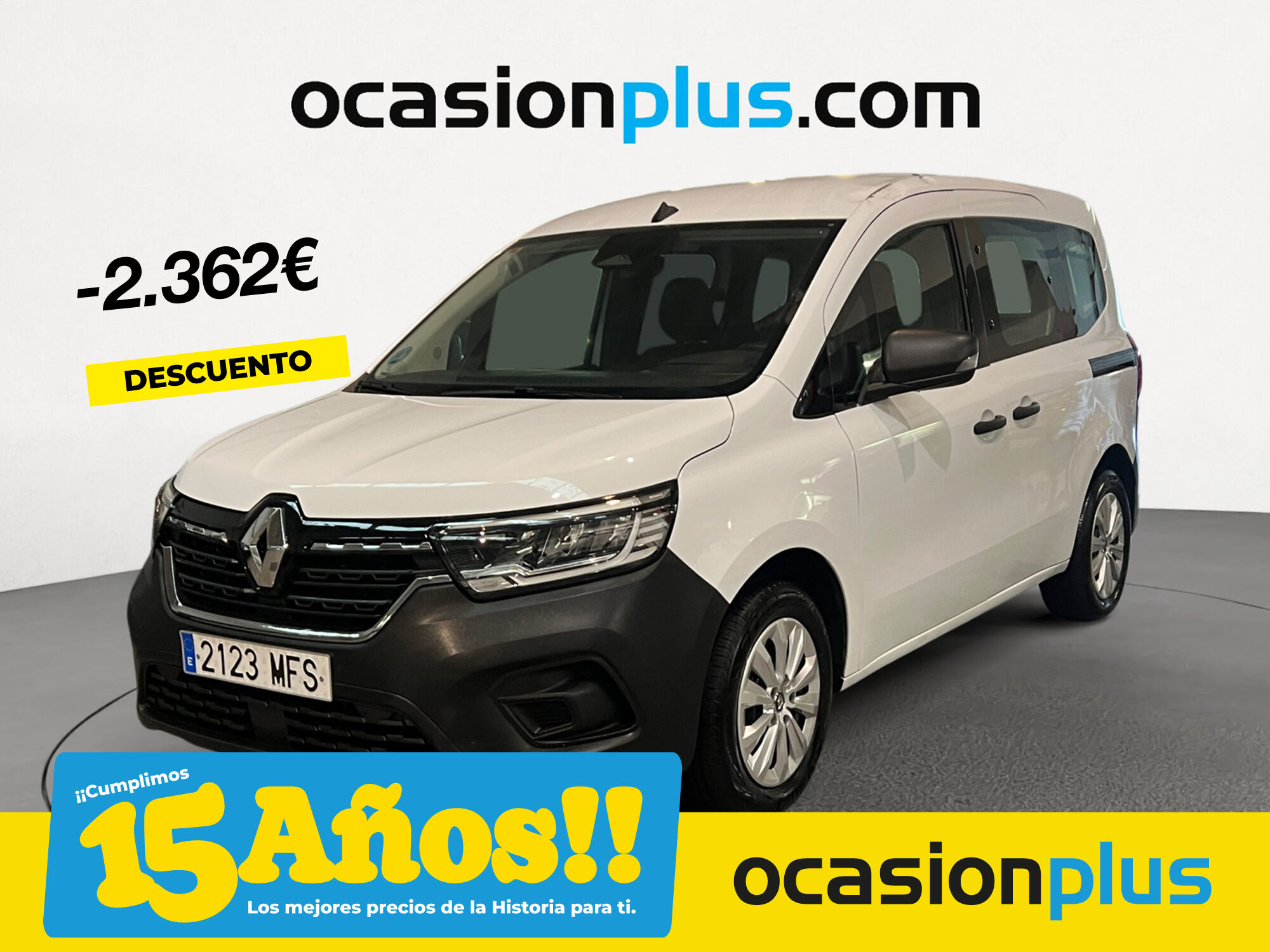 RENAULT Kangoo (1.5 Blue dci Authentic 55 kW (75 CV)) en Madrid