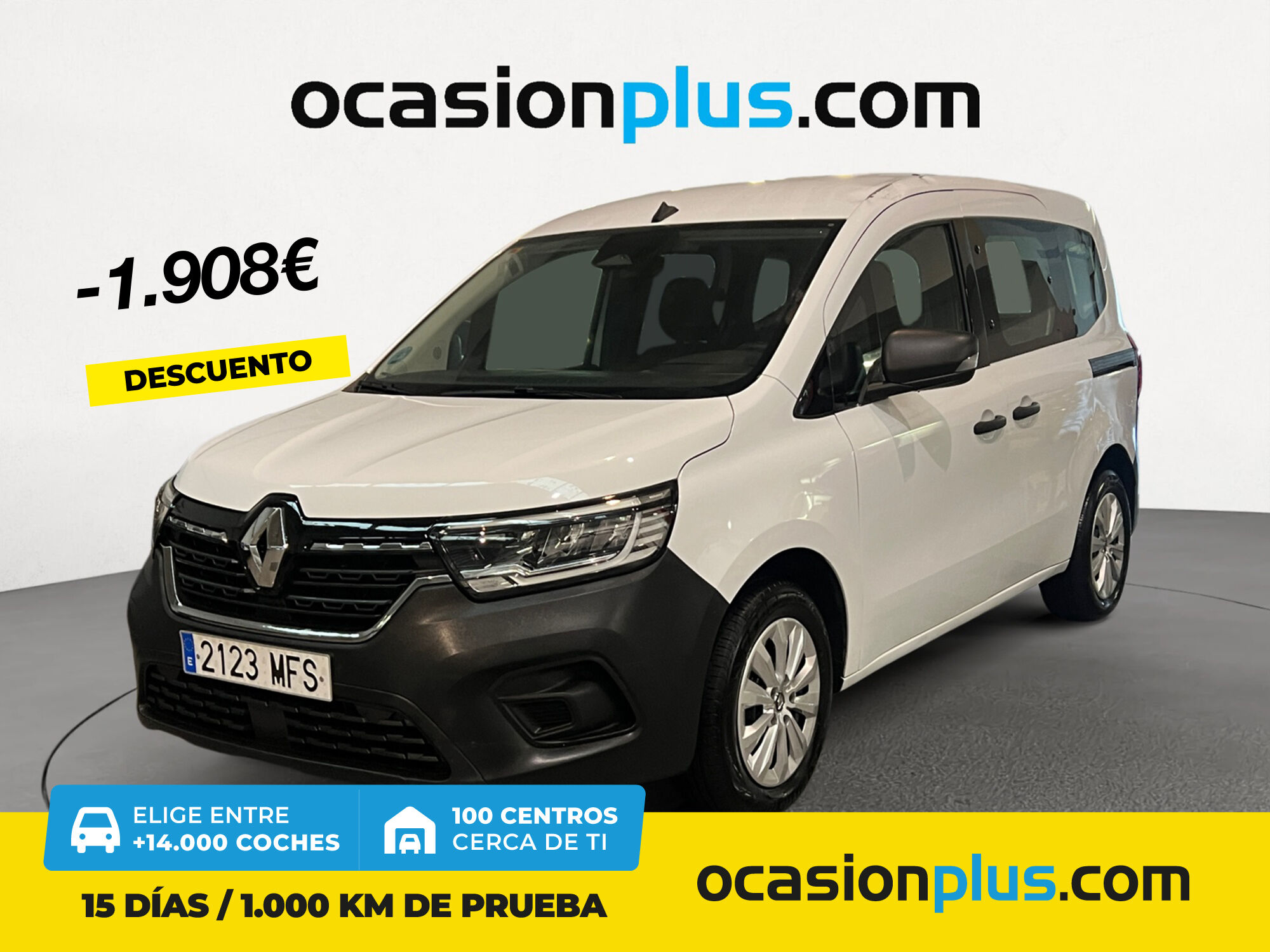 RENAULT Kangoo (1.5 Blue dci Authentic 55 kW (75 CV)) en Madrid