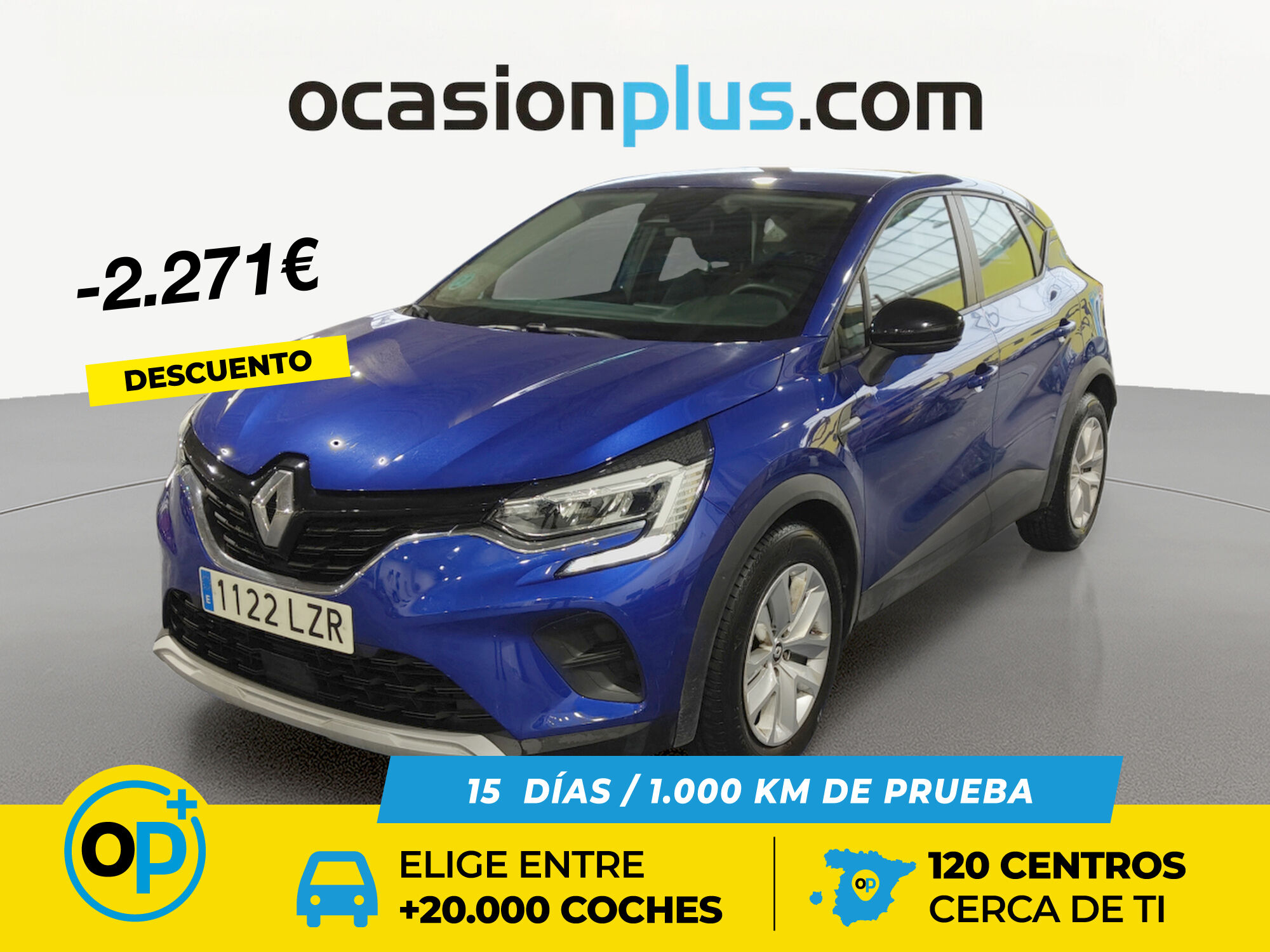 RENAULT Captur (Intens TCe 66 kW (90 CV)) en Madrid