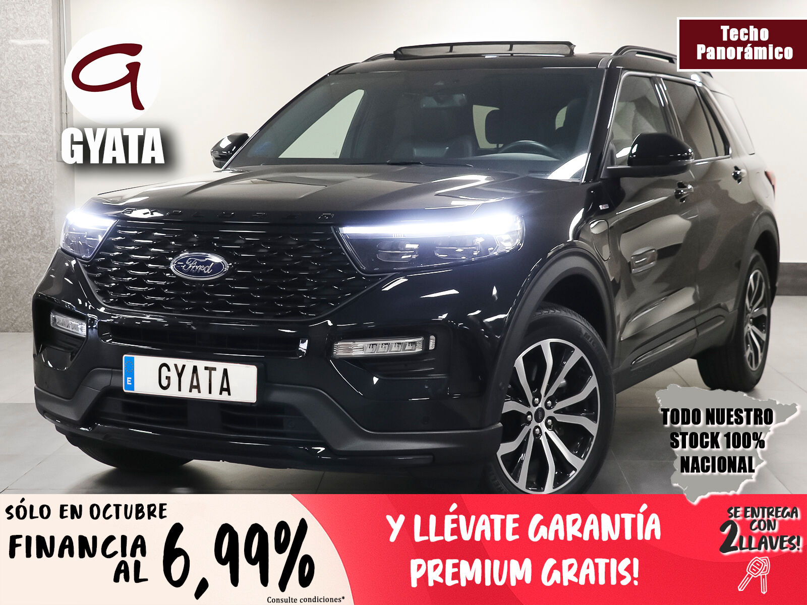FORD Explorer (3.0 PHEV ST Line AWD 336 kW (457 CV)) en Madrid