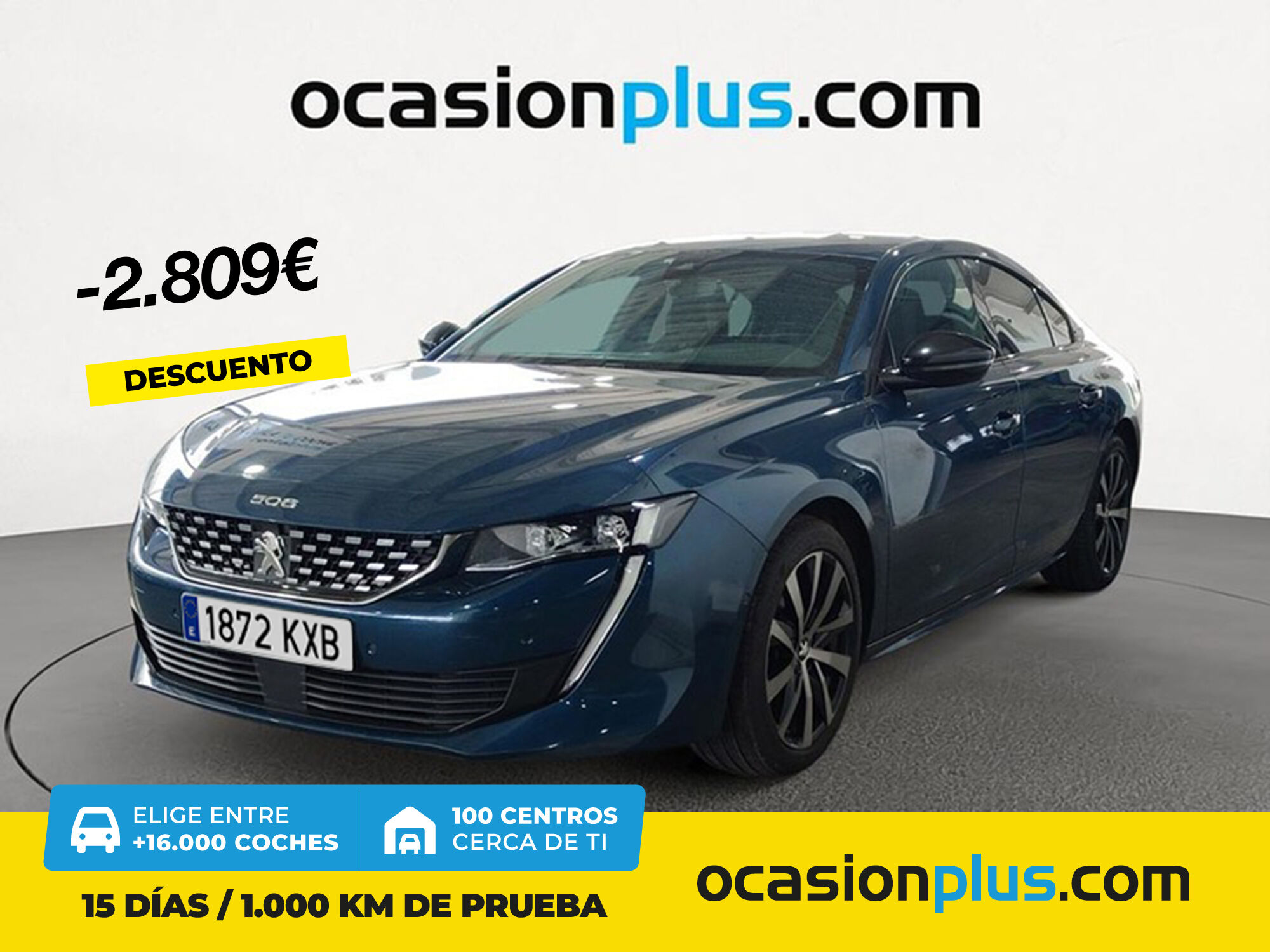 PEUGEOT 508 (BlueHDi 130 S&S GT Line EAT8 96 kW (130 CV)) en Madrid