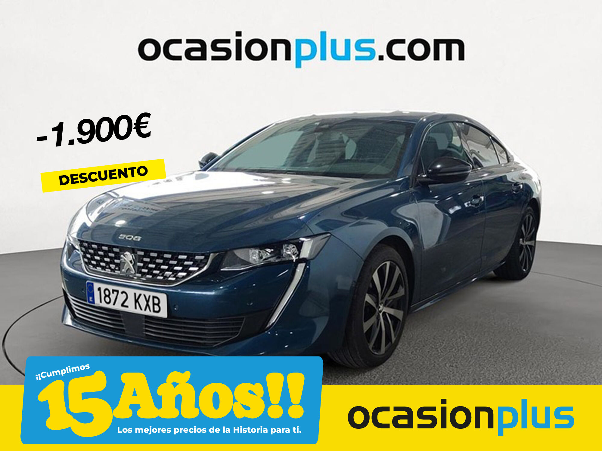 PEUGEOT 508 (BlueHDi 130 S&S GT Line EAT8 96 kW (130 CV)) en Madrid