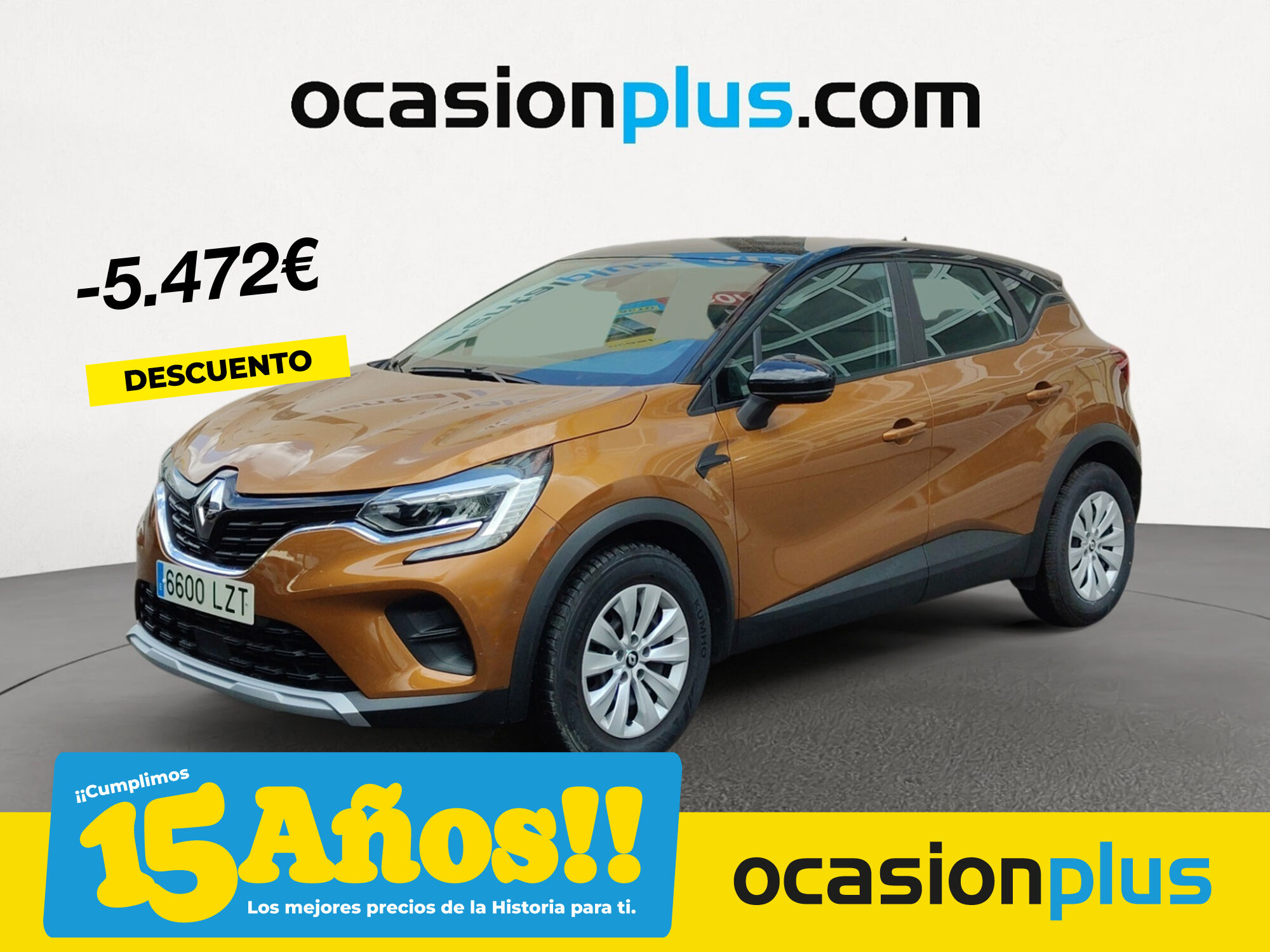 RENAULT Captur (Zen TCe 103 kW (140 CV) EDC GPF) en Madrid