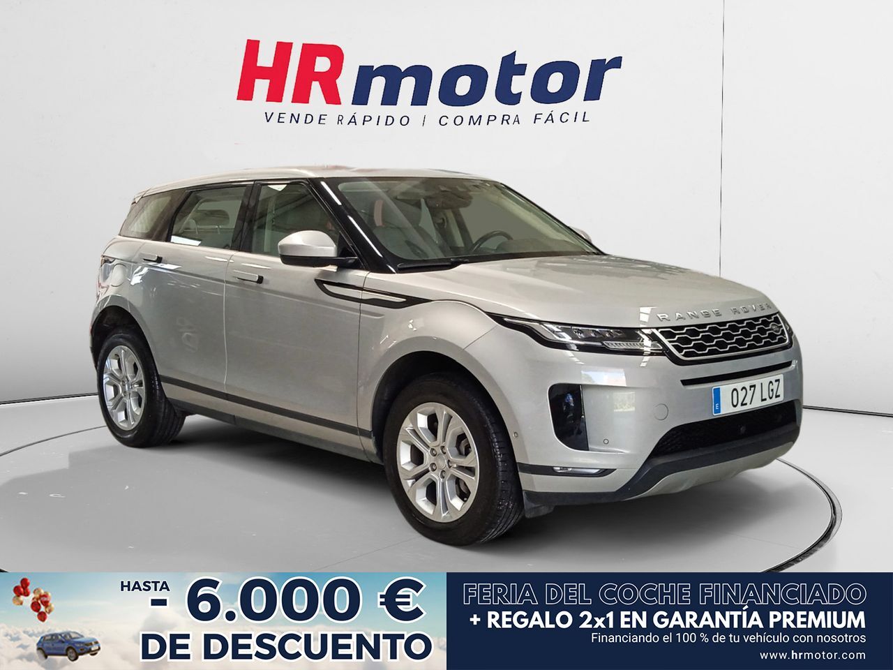 LAND ROVER Range Rover Evoque (D150 MHEV) en Madrid