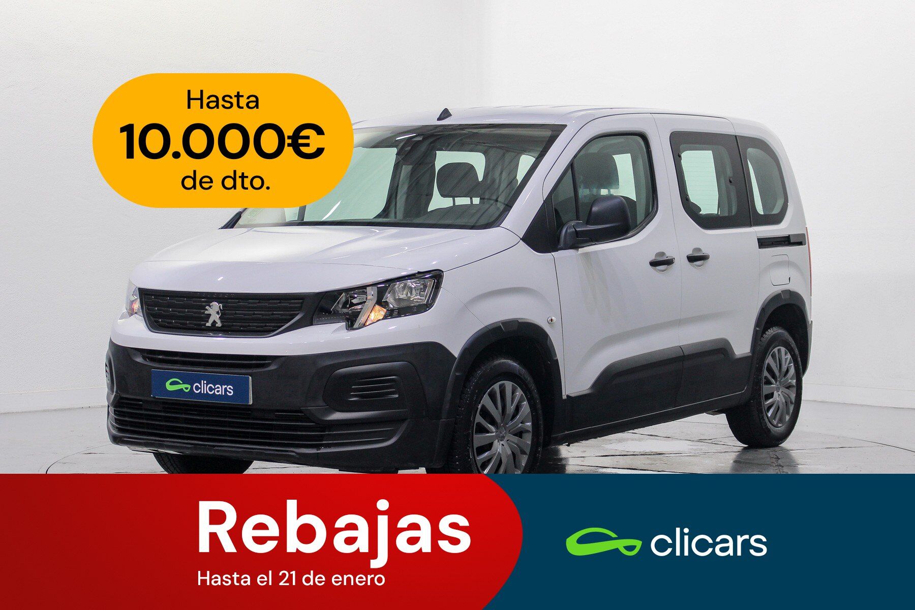 PEUGEOT Rifter (Rifter 1.5BlueHDi S&S Standard Active Pack 100) en Madrid