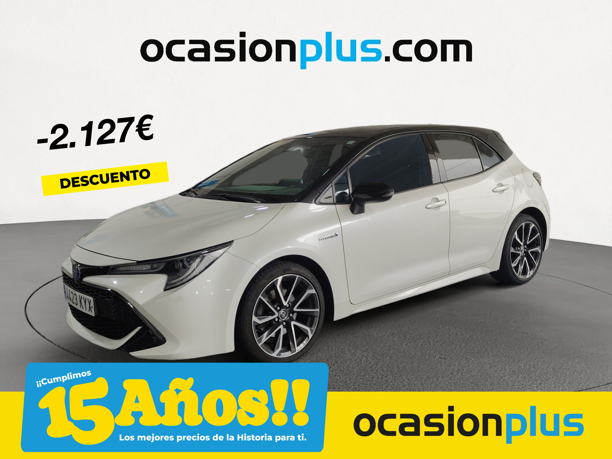 TOYOTA Corolla (180H FEEL! E-CVT 132 kW (180 CV)) en Madrid
