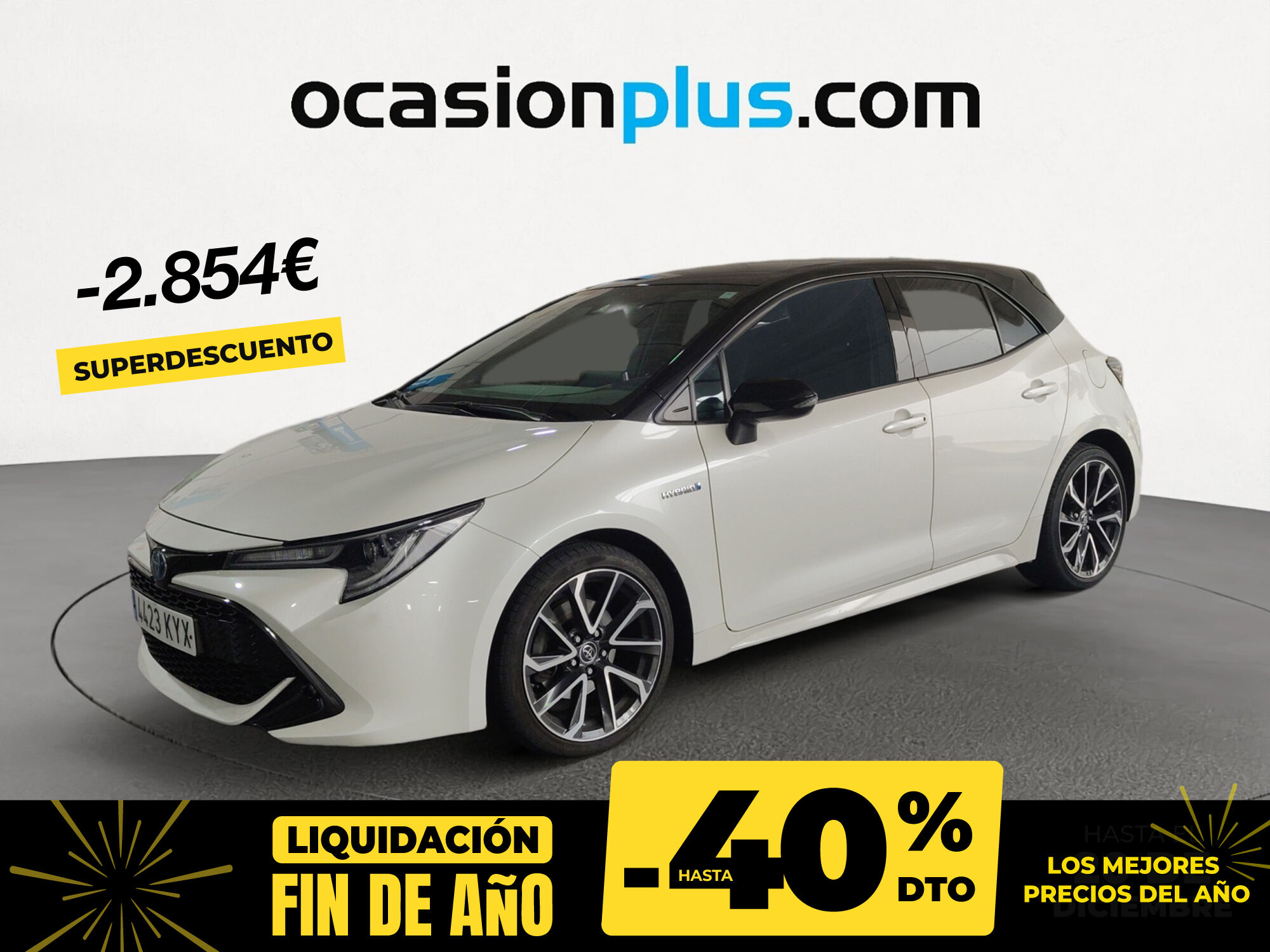 TOYOTA Corolla (180H FEEL! E-CVT 132 kW (180 CV)) en Madrid
