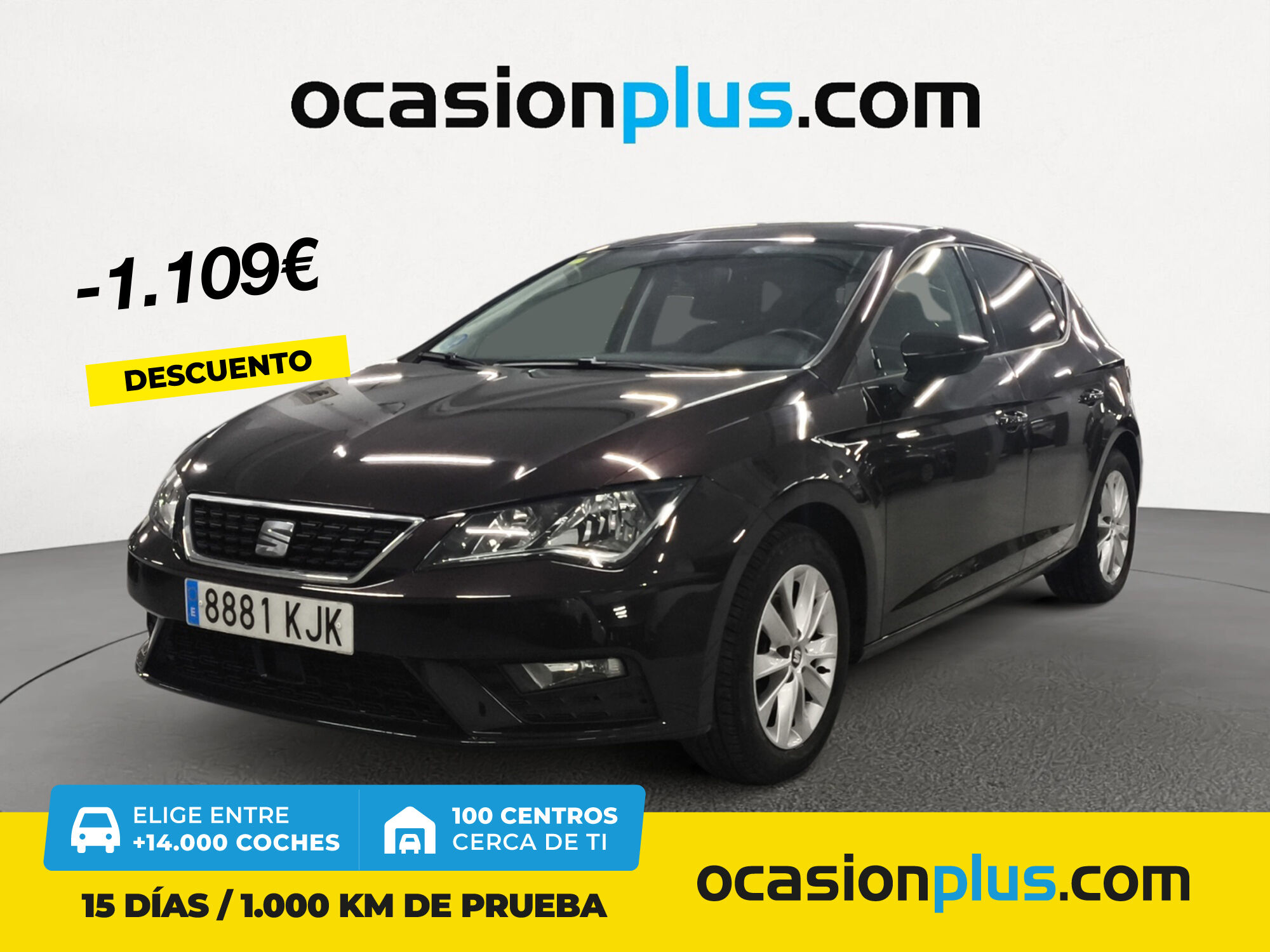 SEAT León (1.4 TGI GNC S&S Style 81 kW (110 CV)) en Madrid