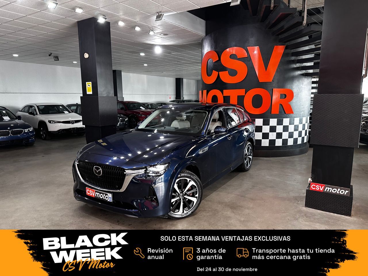 MAZDA CX-60 (e-Skyactiv PHEV Takumi) en Madrid