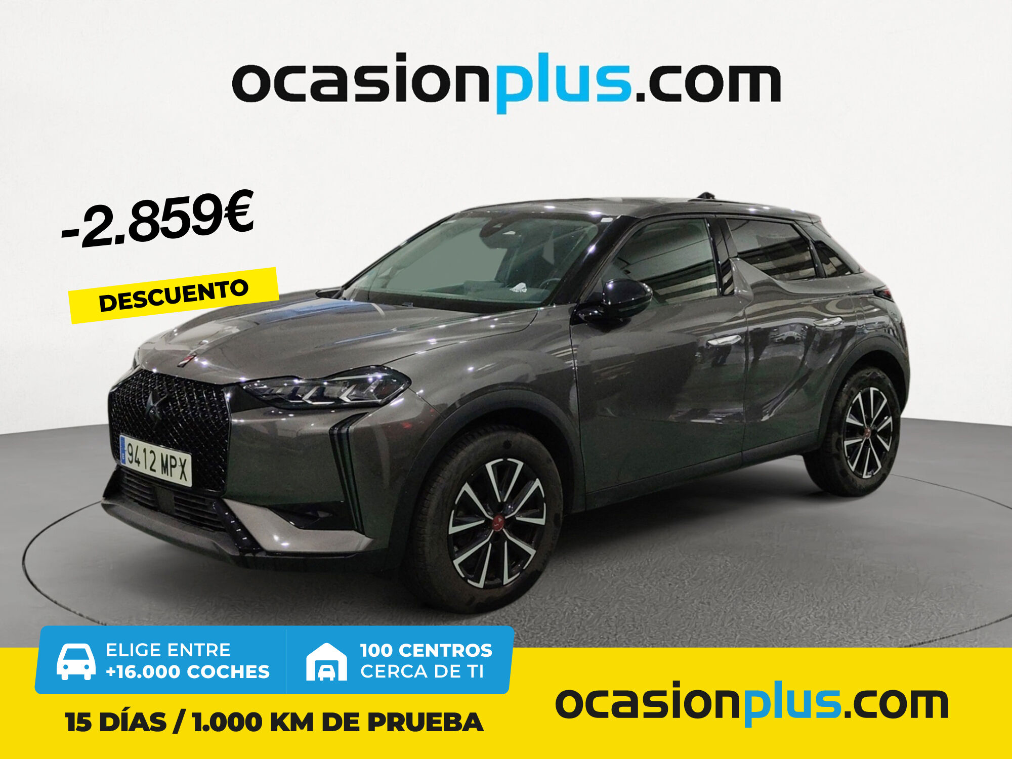 DS DS3 Crossback (PureTech 130 Performance Line Auto 96 kW (130 CV)) en Mad