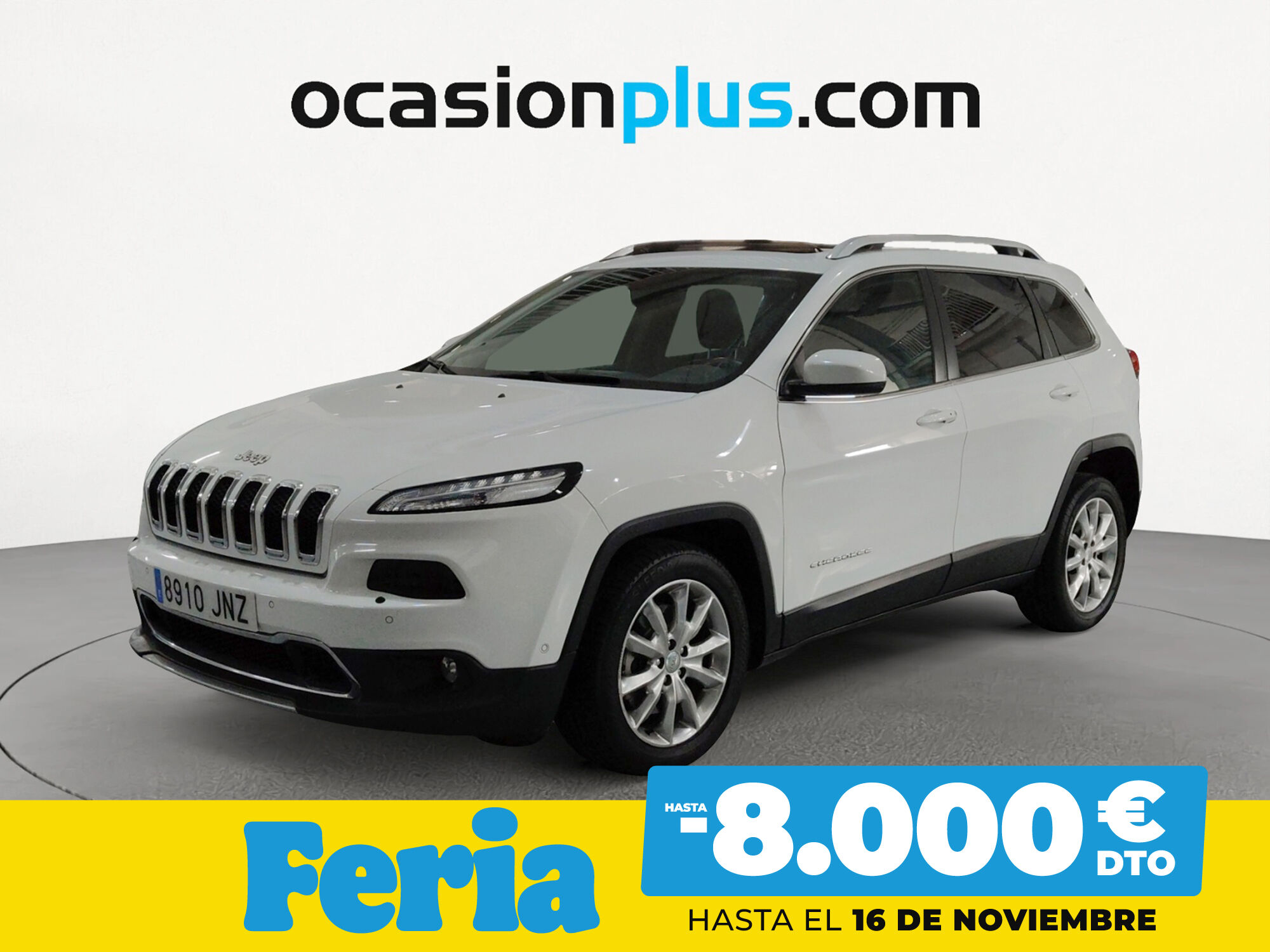 JEEP Cherokee (2.0 CRD Limited 4x2 103 kW (140 CV)) en Madrid