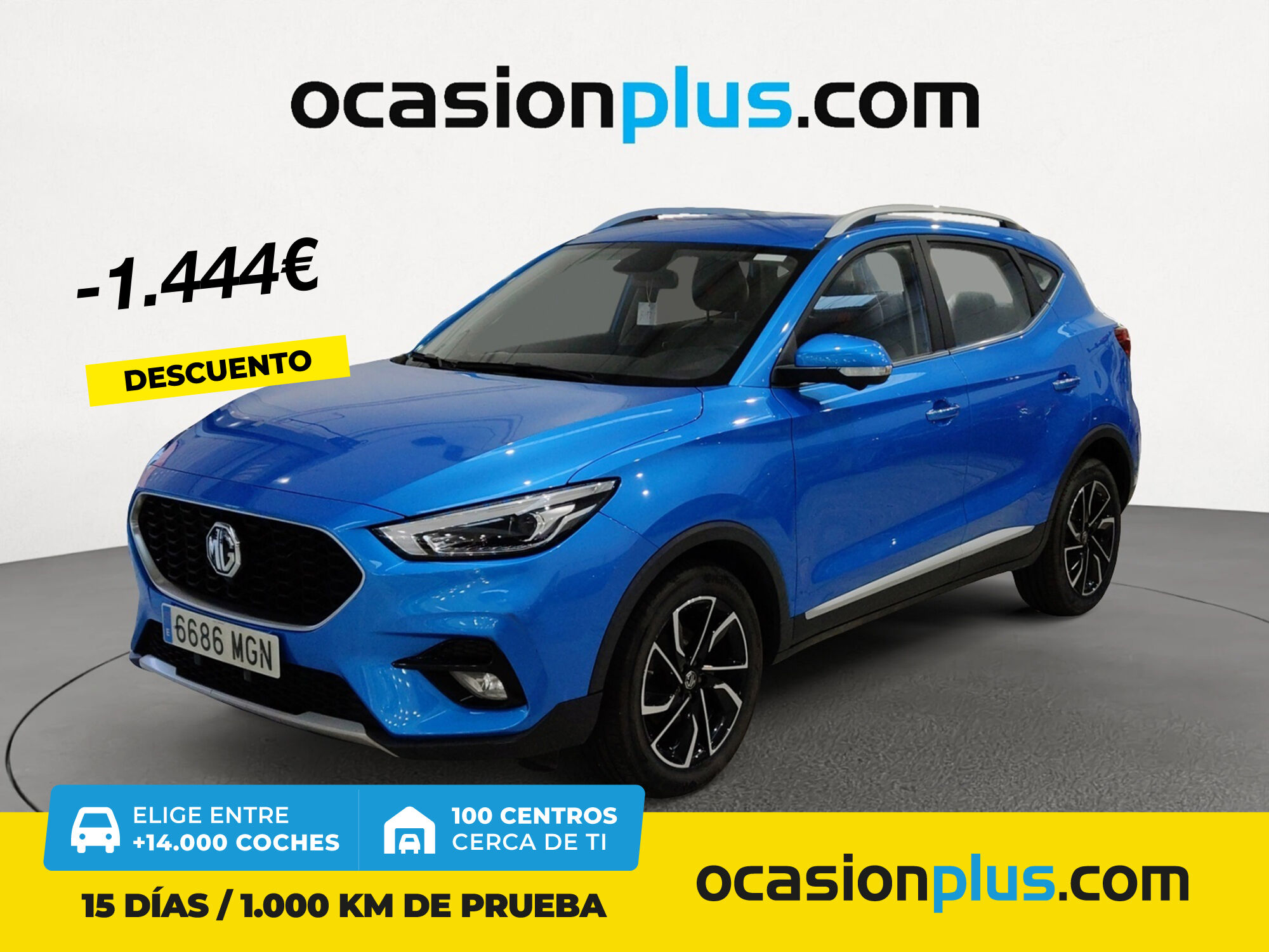 MG ZS (1.5 Luxury 78 kW (106 CV)) en Madrid