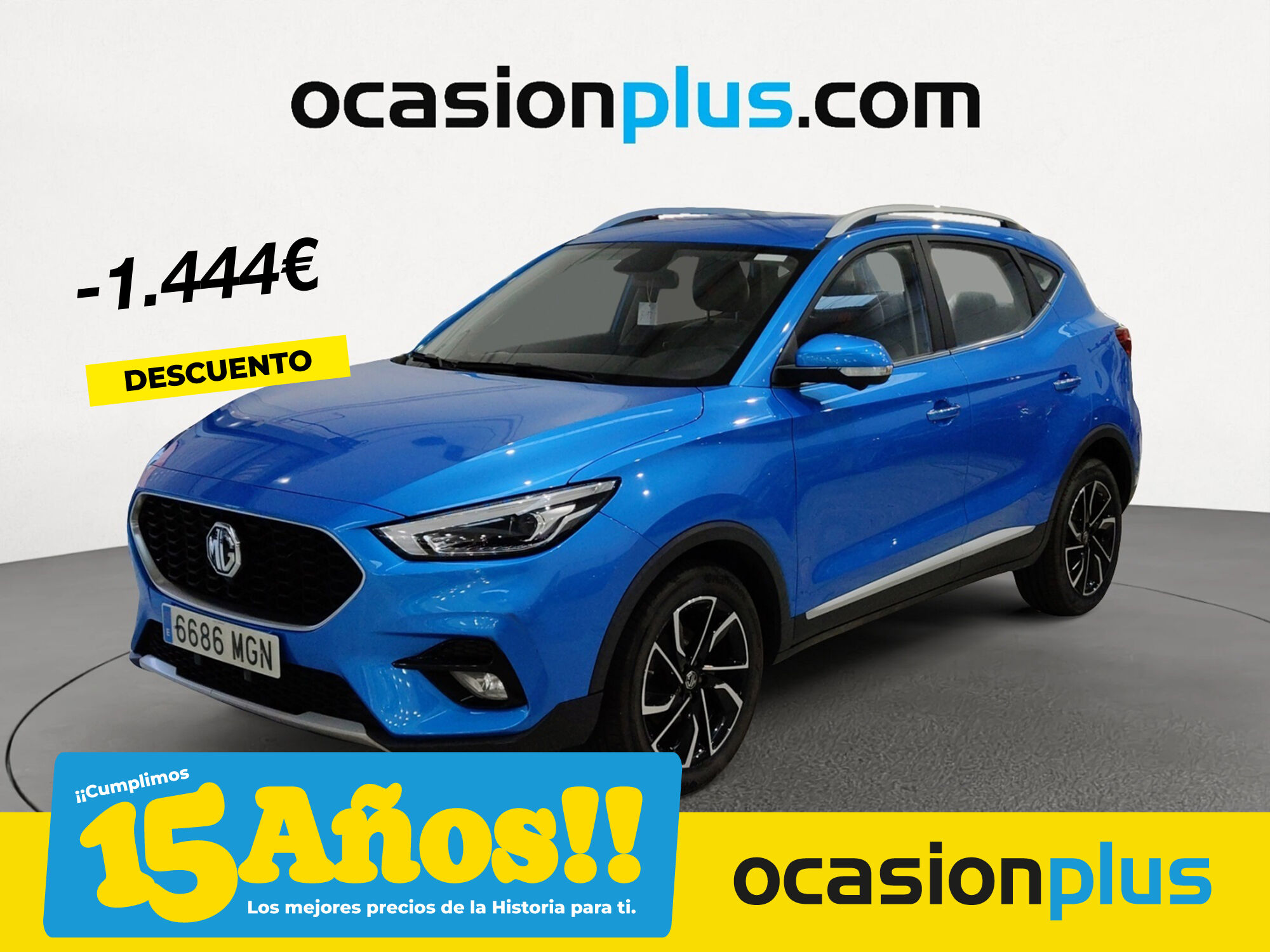 MG ZS (1.5 Luxury 78 kW (106 CV)) en Madrid