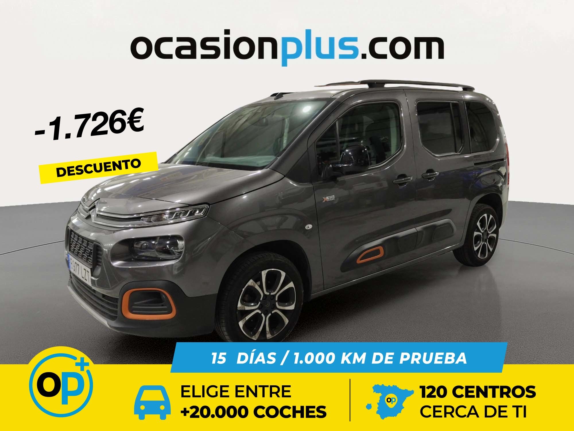 CITROEN Berlingo (BlueHDi 100 S&S Talla M Shine 75 kW (102 CV)) en Madrid