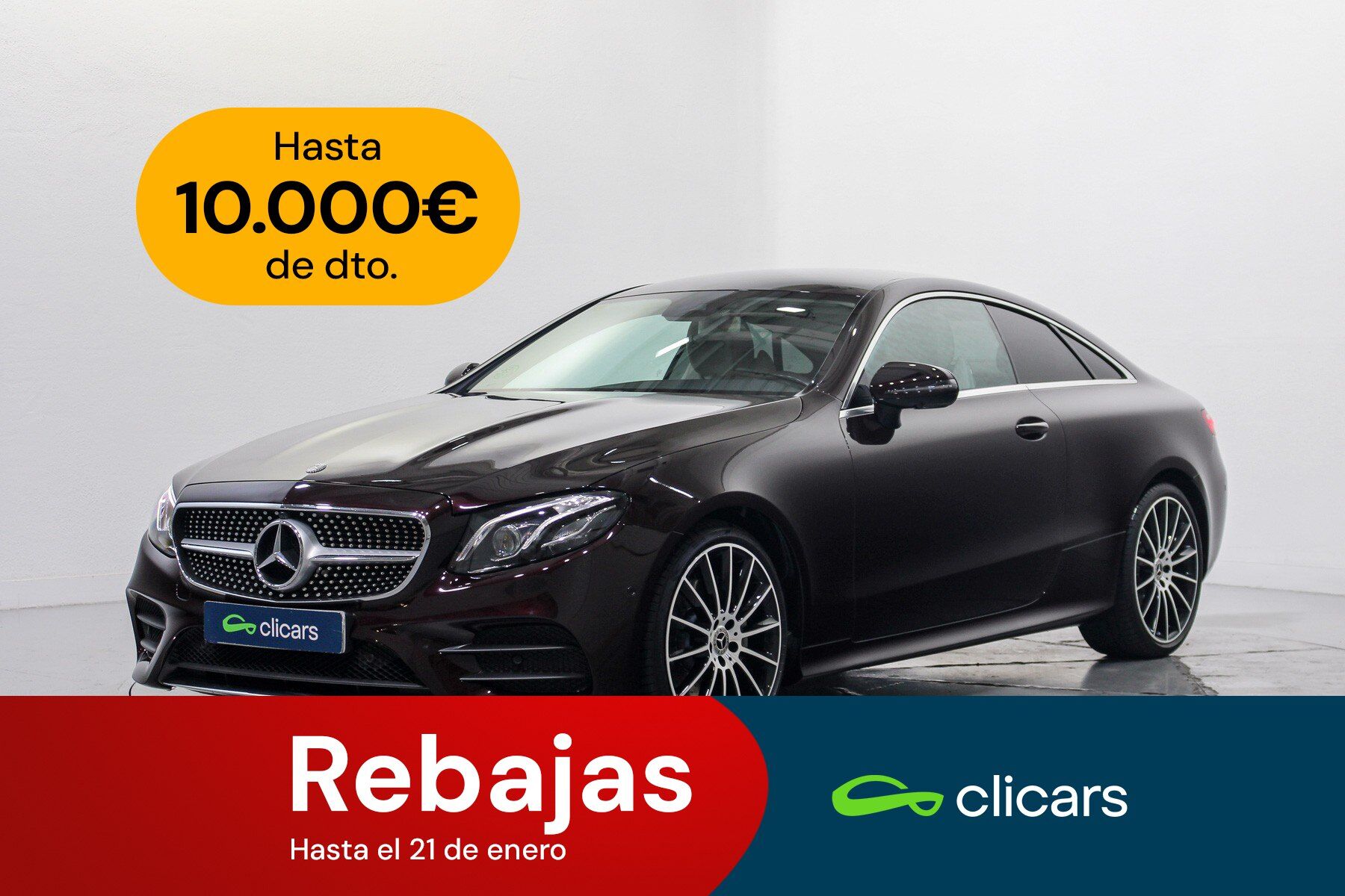 MERCEDES Clase E (E Coupé 220d 9G-Tronic) en Madrid