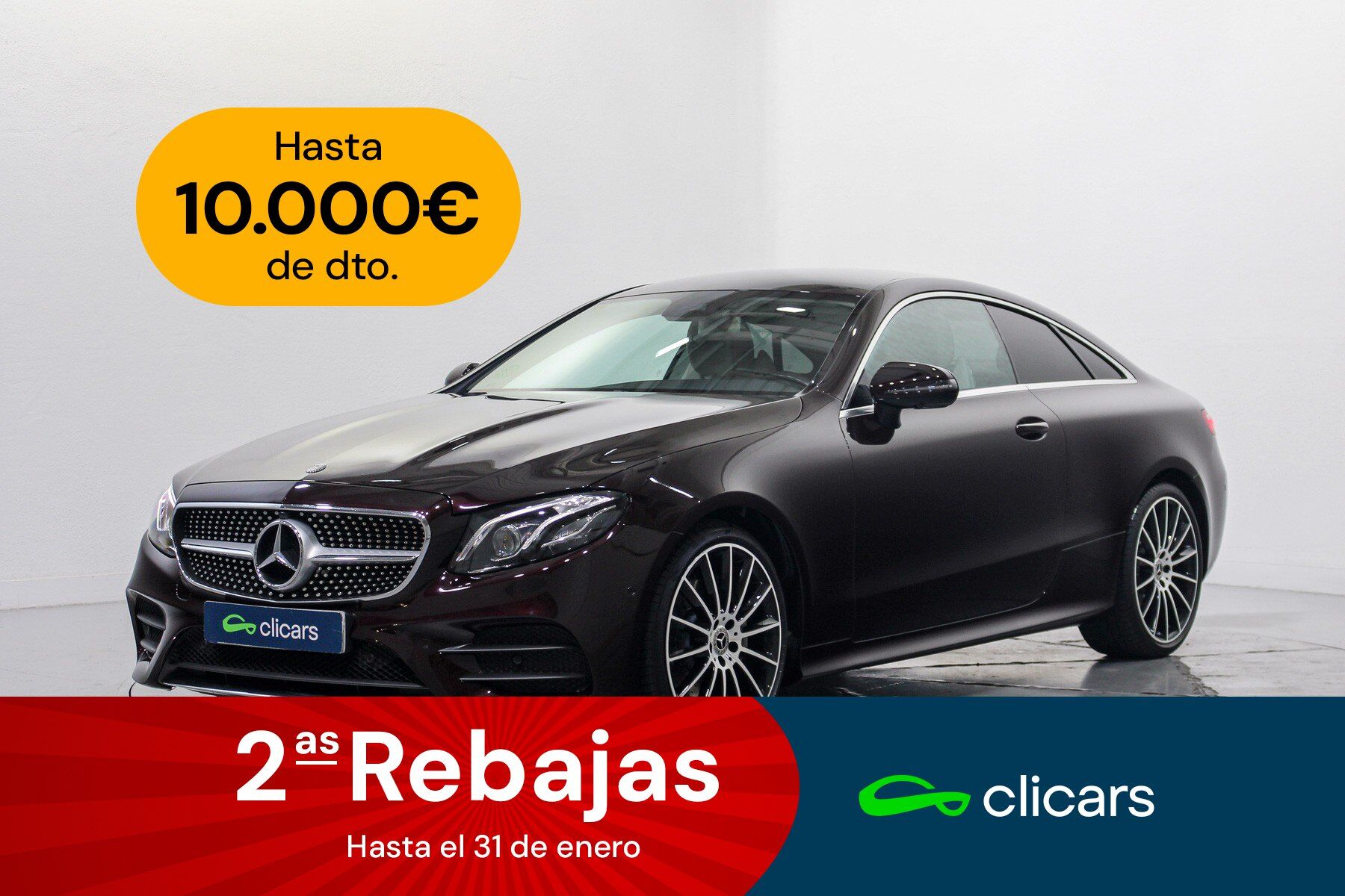 MERCEDES Clase E (E Coupé 220d 9G-Tronic) en Madrid