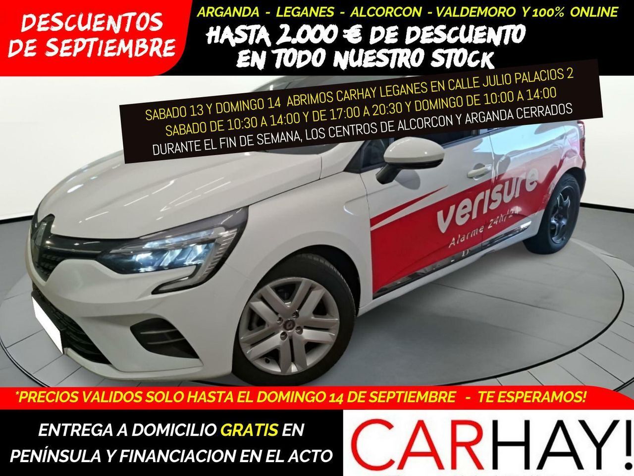 RENAULT Clio (1.6 E-Tech 140ch Business) en Madrid