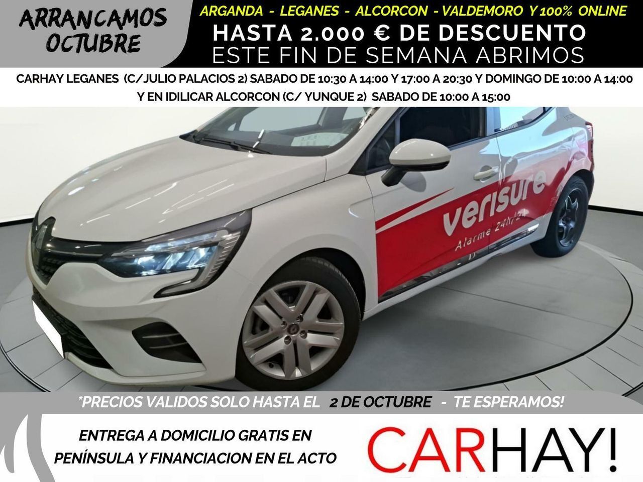 RENAULT Clio (1.6 E-Tech 140ch Business) en Madrid