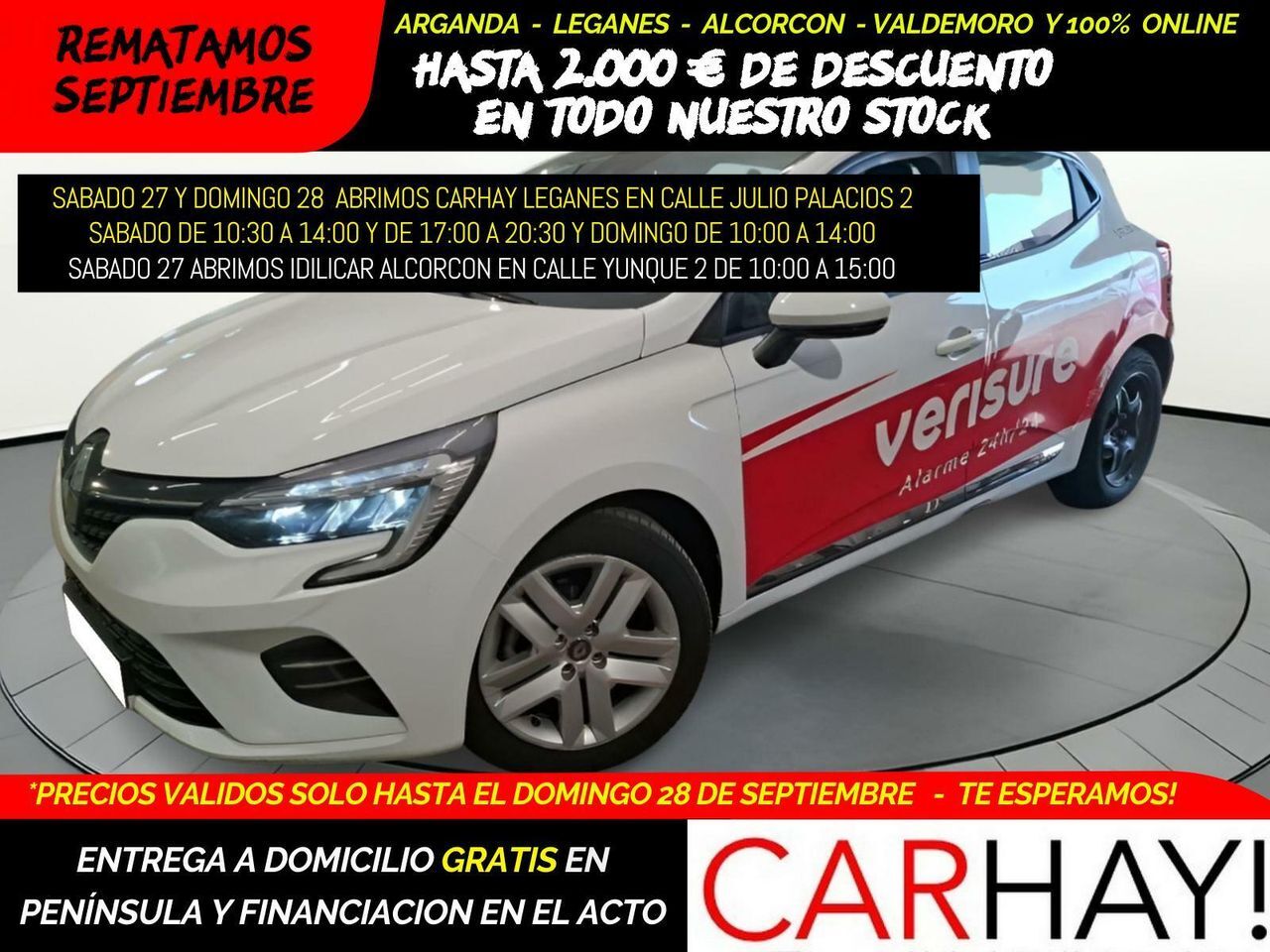 RENAULT Clio (1.6 E-Tech 140ch Business) en Madrid