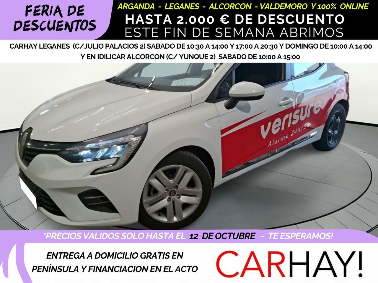RENAULT Clio (1.6 E-Tech 140ch Business) en Madrid