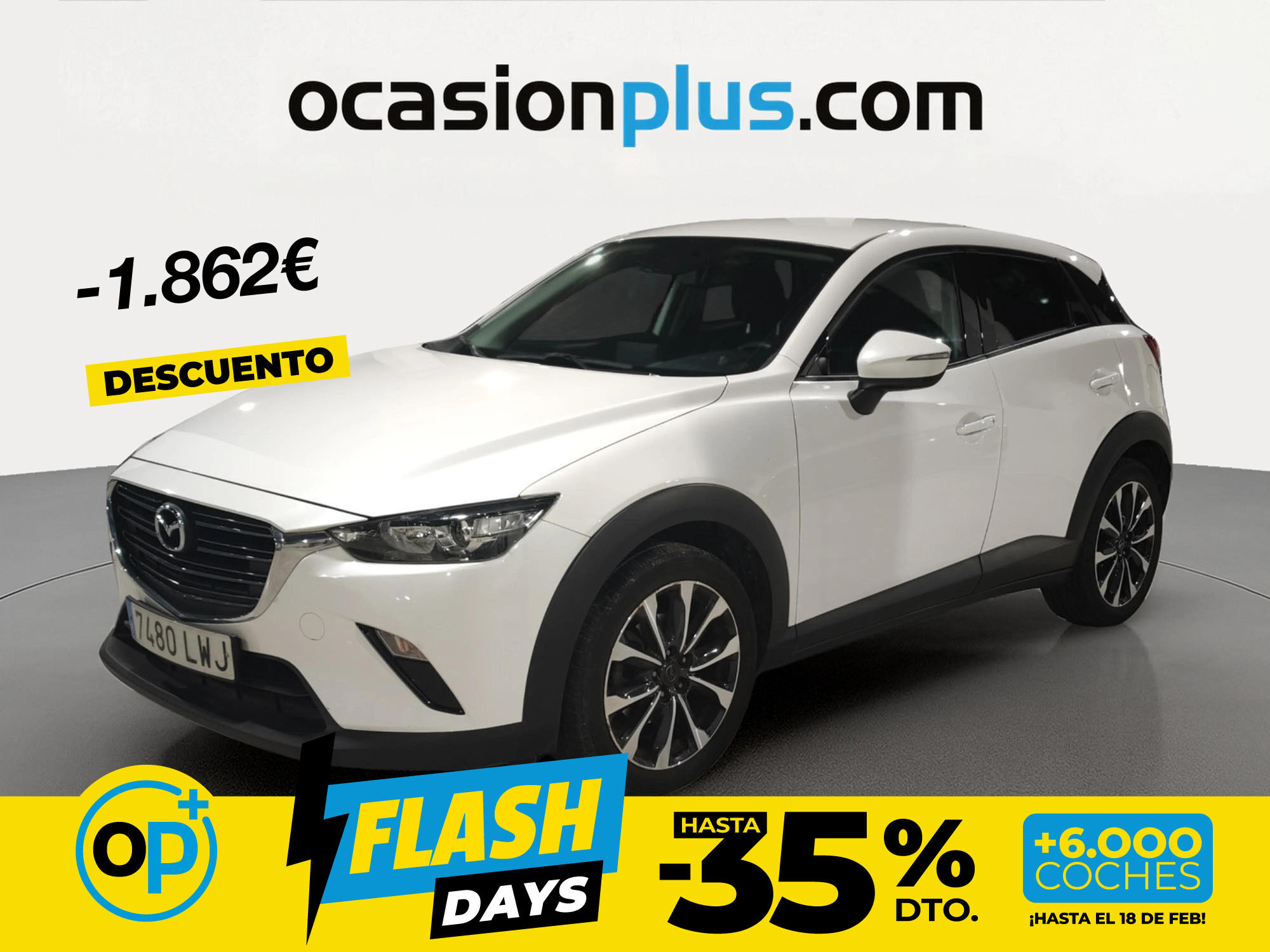 Foto del MAZDA CX-3 2.0 Skyactiv-G Evolution 2WD 89kW