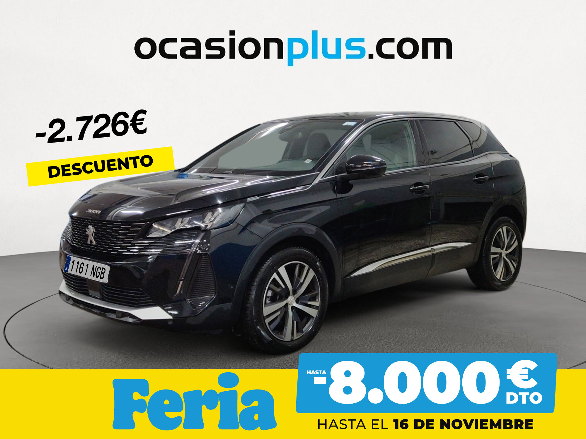 PEUGEOT 3008 (PureTech 130 S&S Allure Pack 96 kW (130 CV)) en Madrid