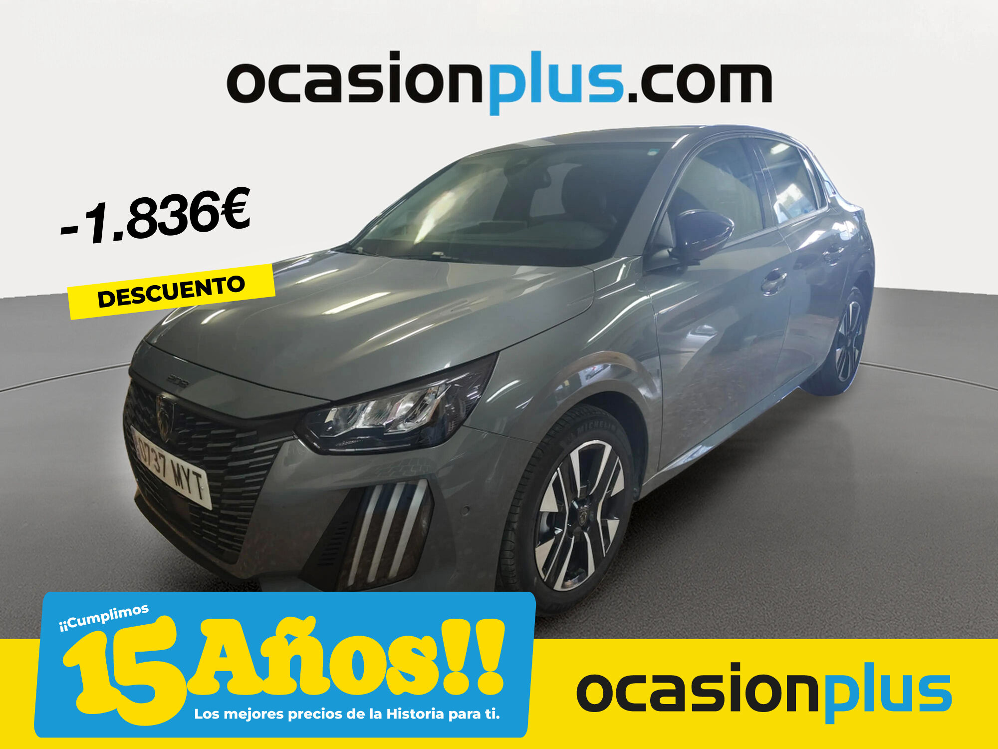 PEUGEOT 208 (Allure Hybrid eDCS6 75 kW (100 CV)) en Madrid