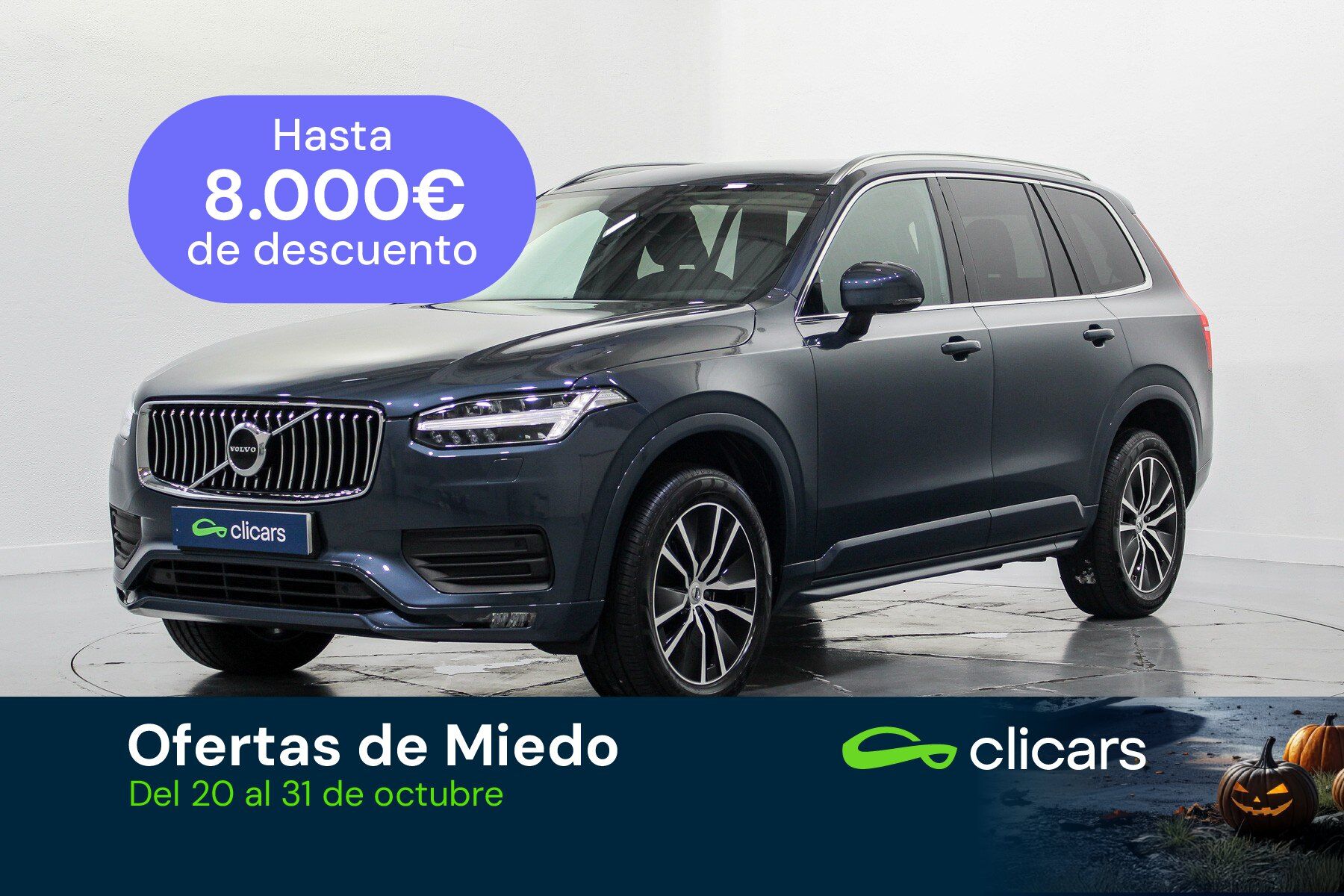 VOLVO XC90 (XC90 B5 Momentum Pro 7pl. AWD Aut.) en Madrid