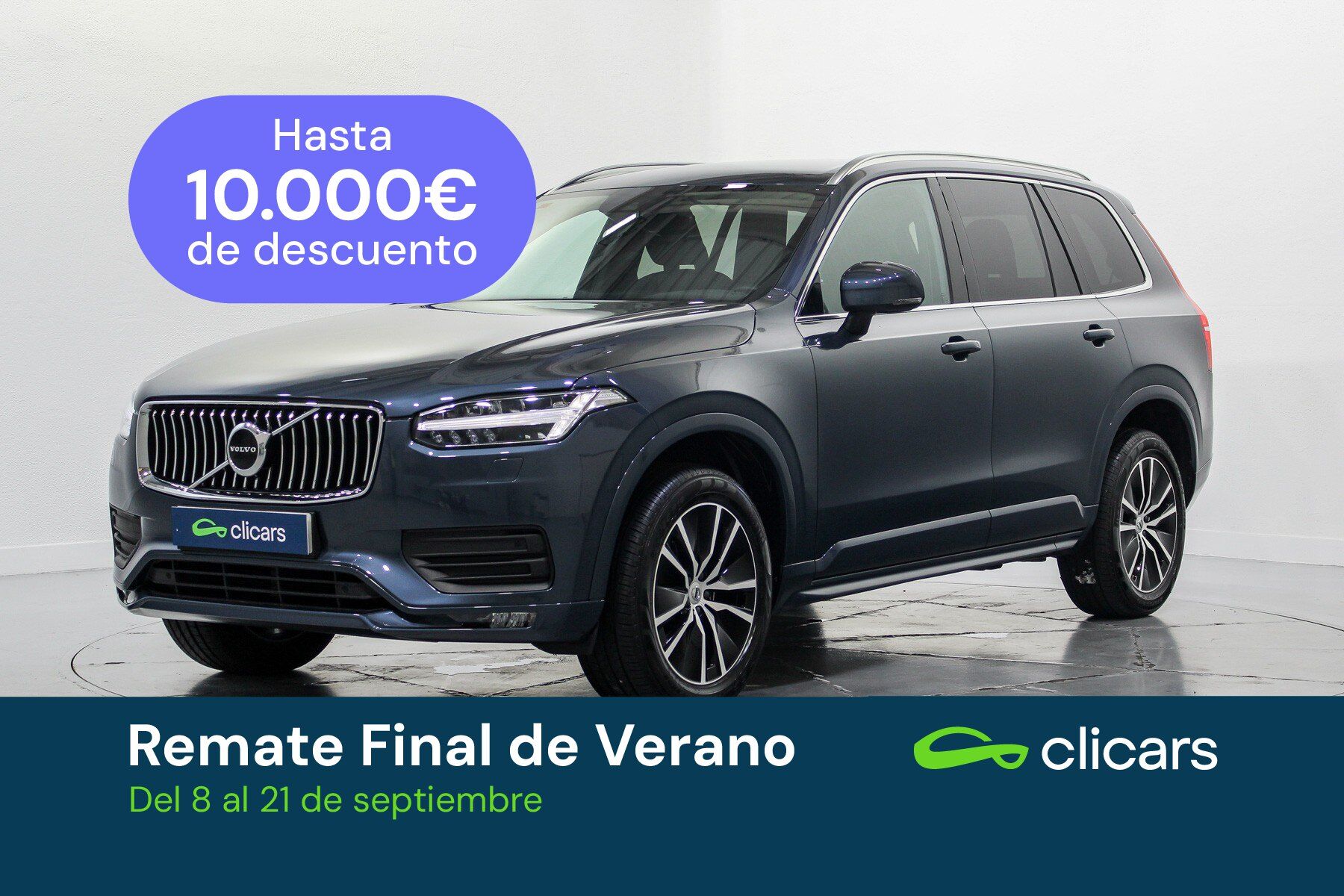 VOLVO XC90 (XC90 B5 Momentum Pro 7pl. AWD Aut.) en Madrid