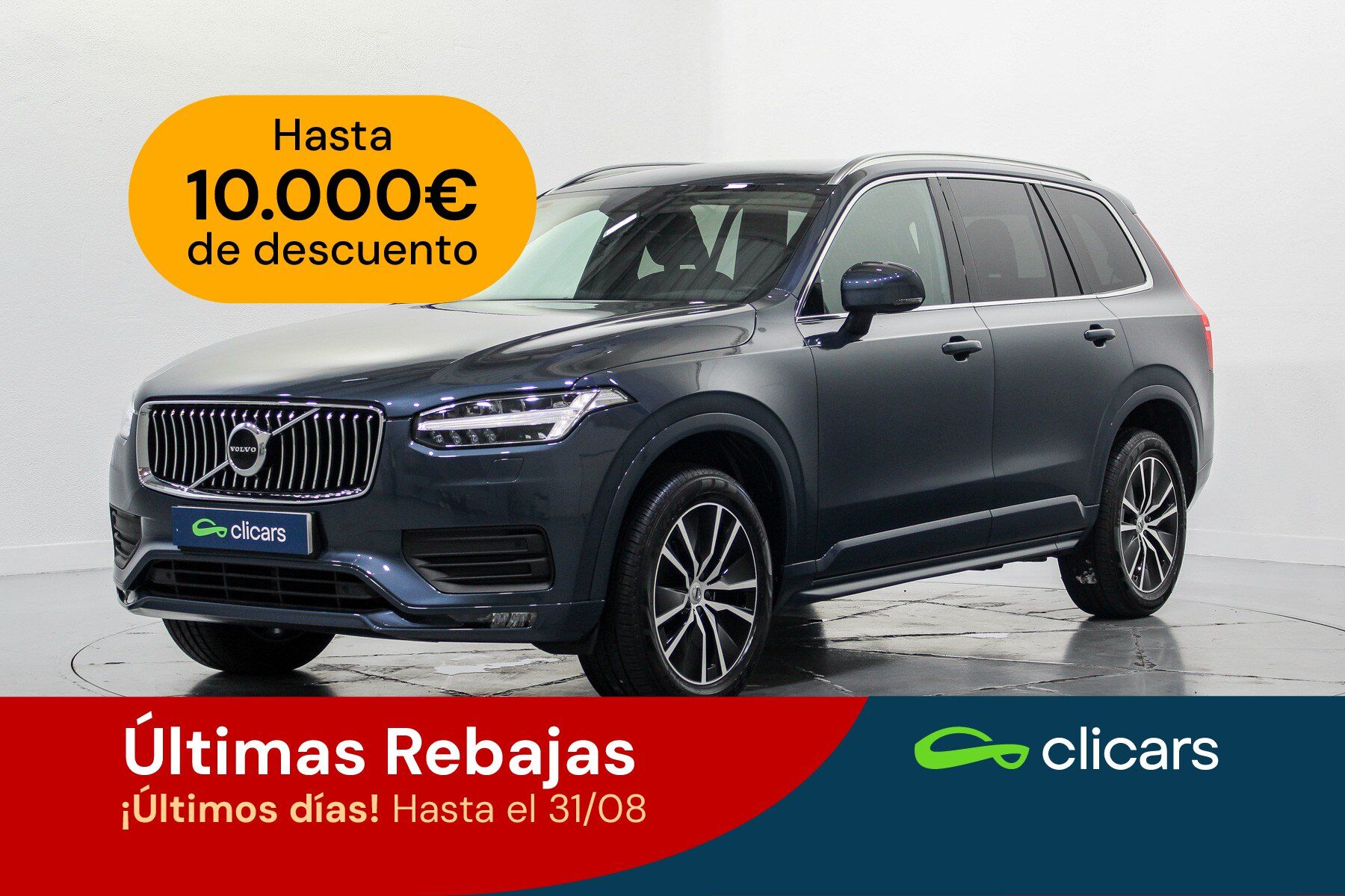 VOLVO XC90 (XC90 B5 Momentum Pro 7pl. AWD Aut.) en Madrid