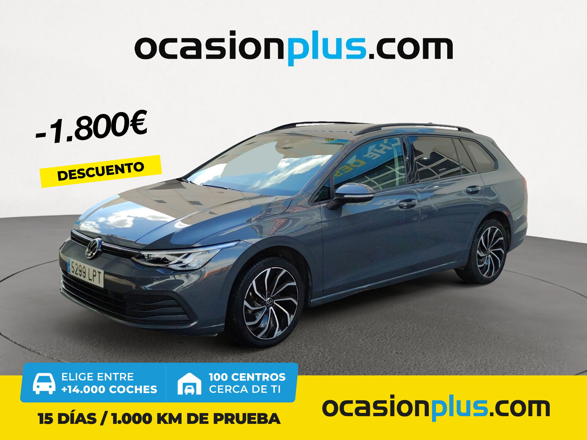VOLKSWAGEN Golf (Life 1.0 eTSI 81 kW (110 CV) DSG) en Madrid