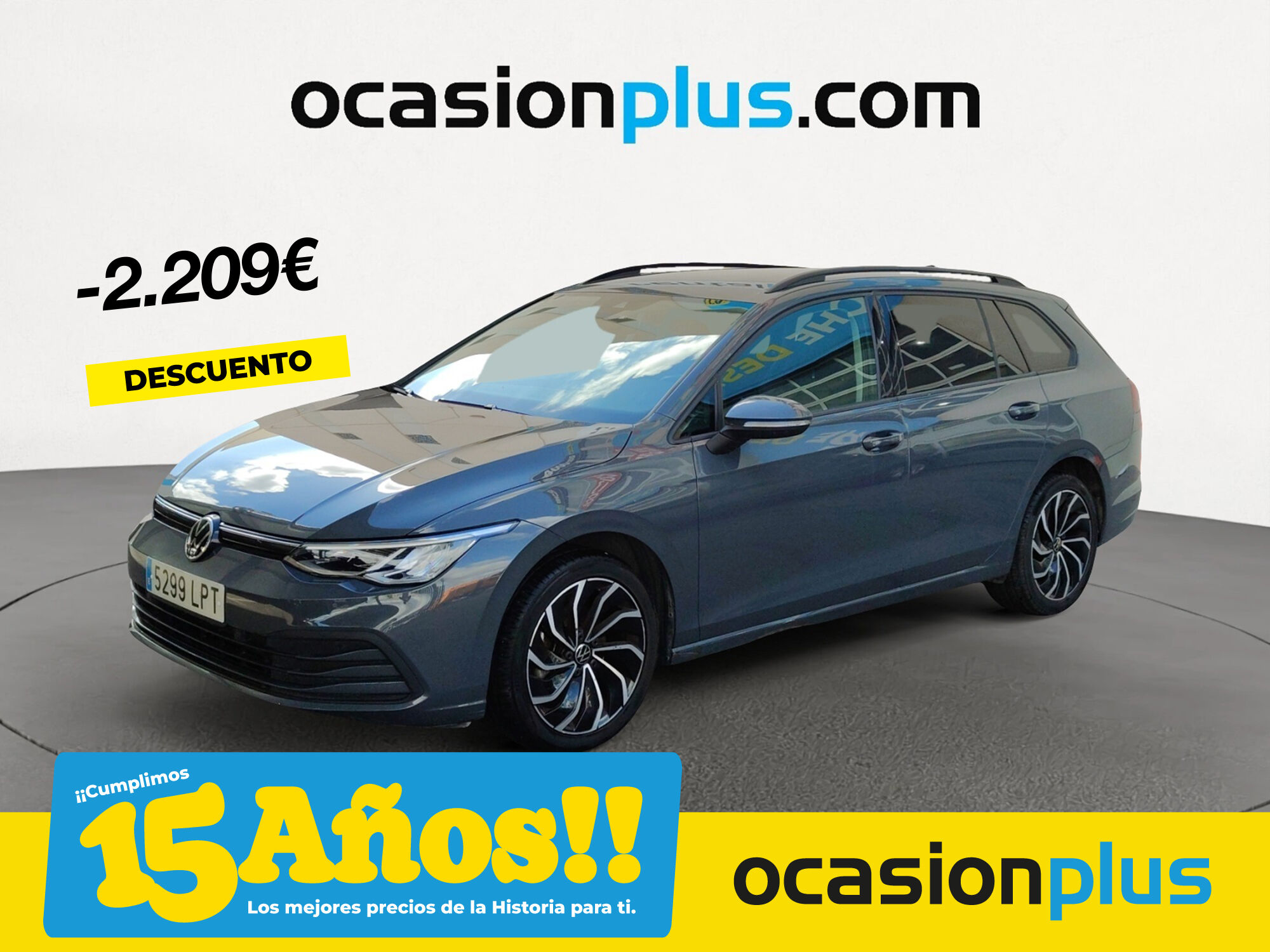 VOLKSWAGEN Golf (Life 1.0 eTSI 81 kW (110 CV) DSG) en Madrid